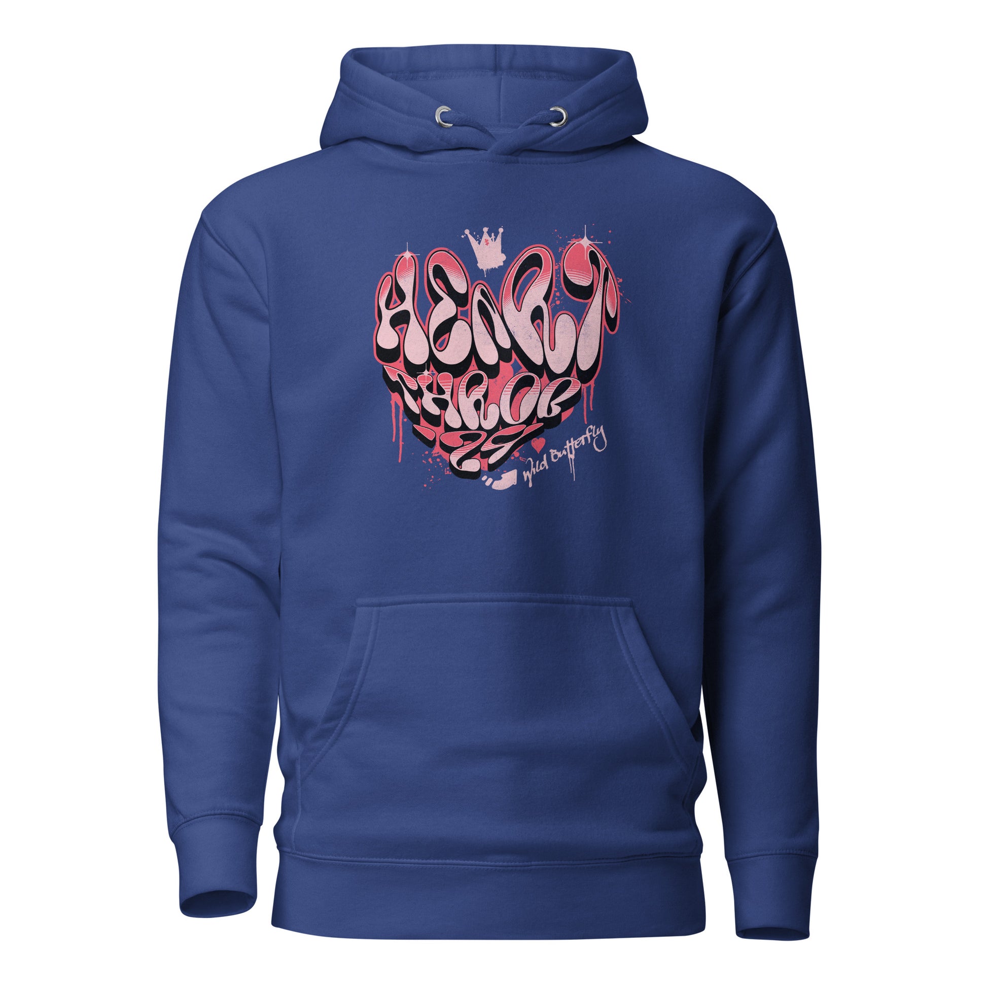 Heart Throb '24 Women's Valentine's Day Hoodie Team Royal