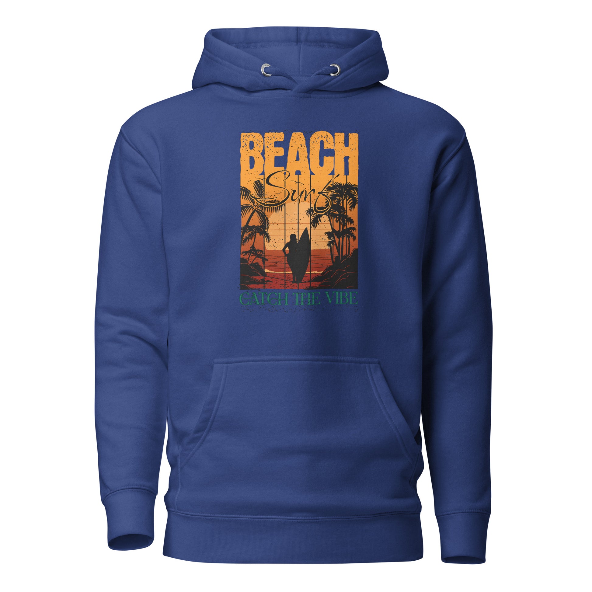 Catch the Vibe Surfing Women's Hoodie Team Royal