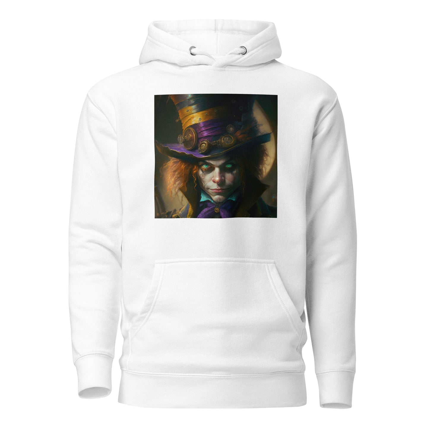 Mad Hatter Hoodie White