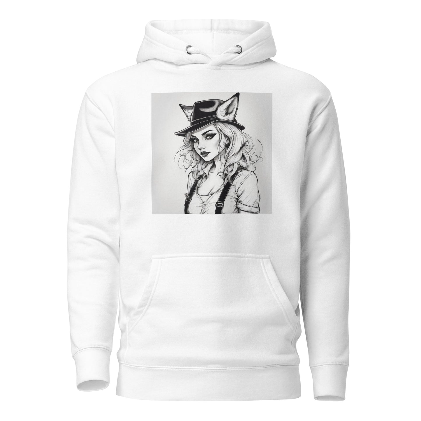 Foxy Lady Women's Hoodie White