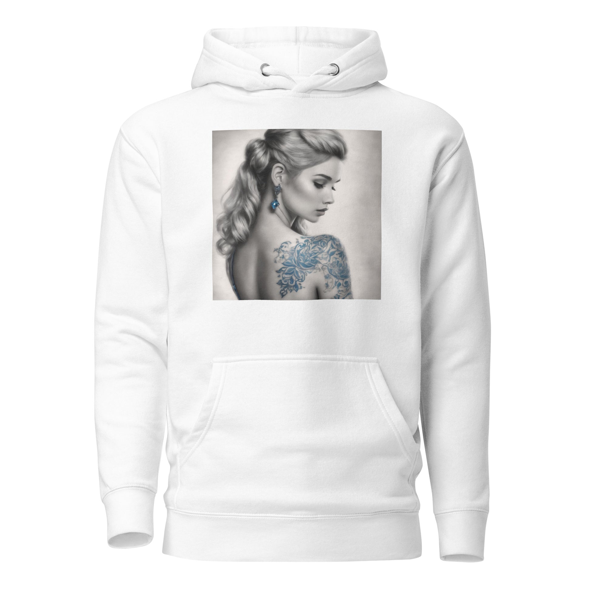 Inked Cinderella Women's Hoodie White