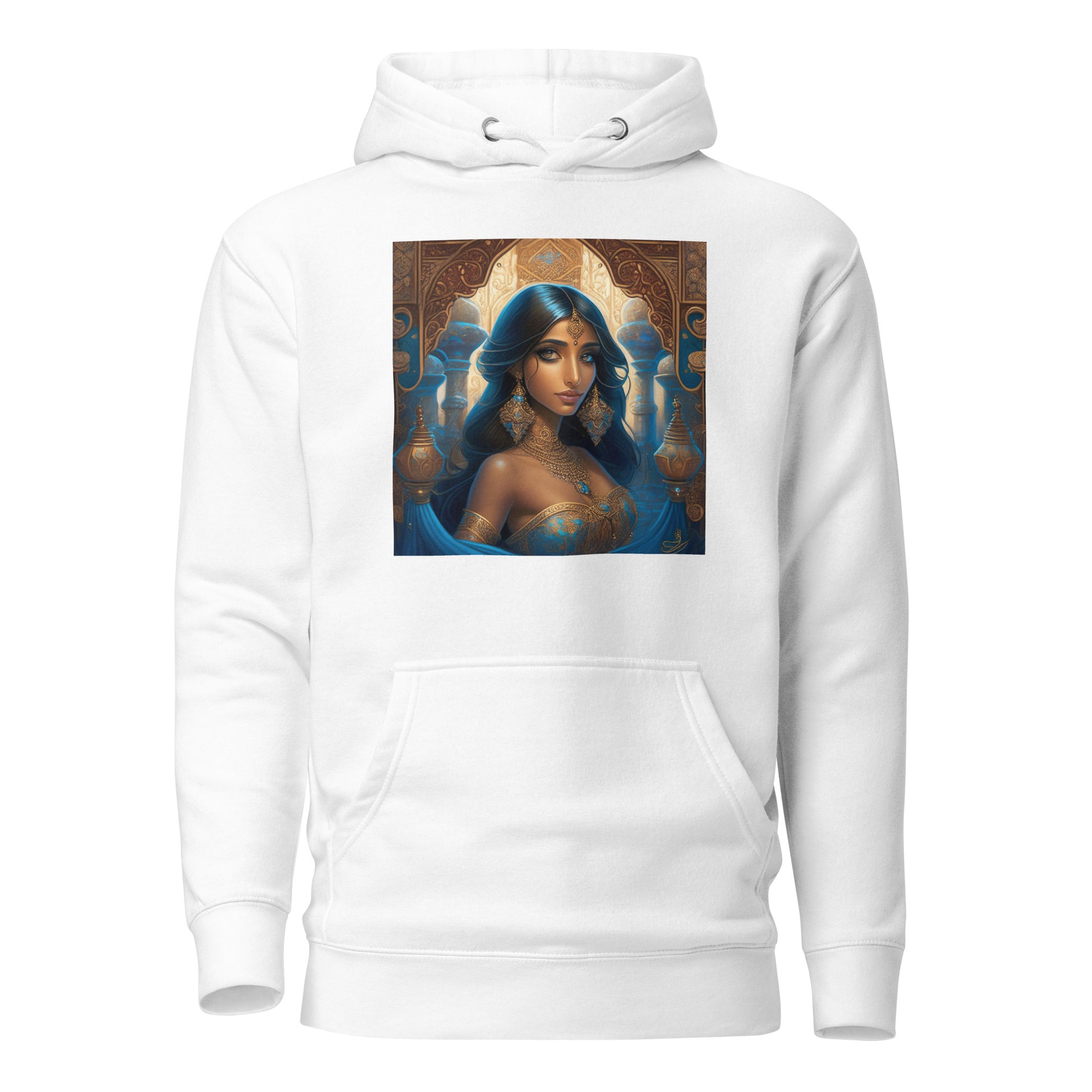 Princess Jasmine Women's Hoodie White