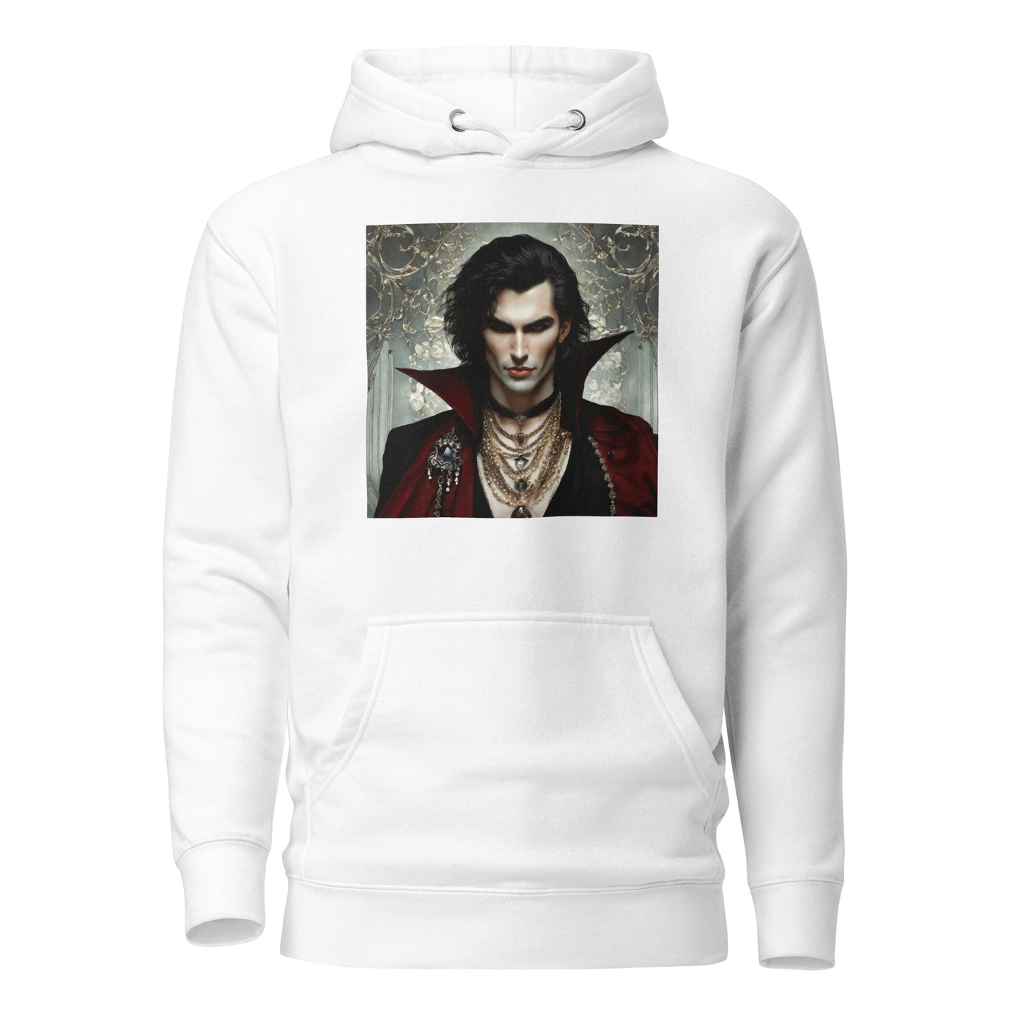 Alluring Vampire Women's Hoodie White