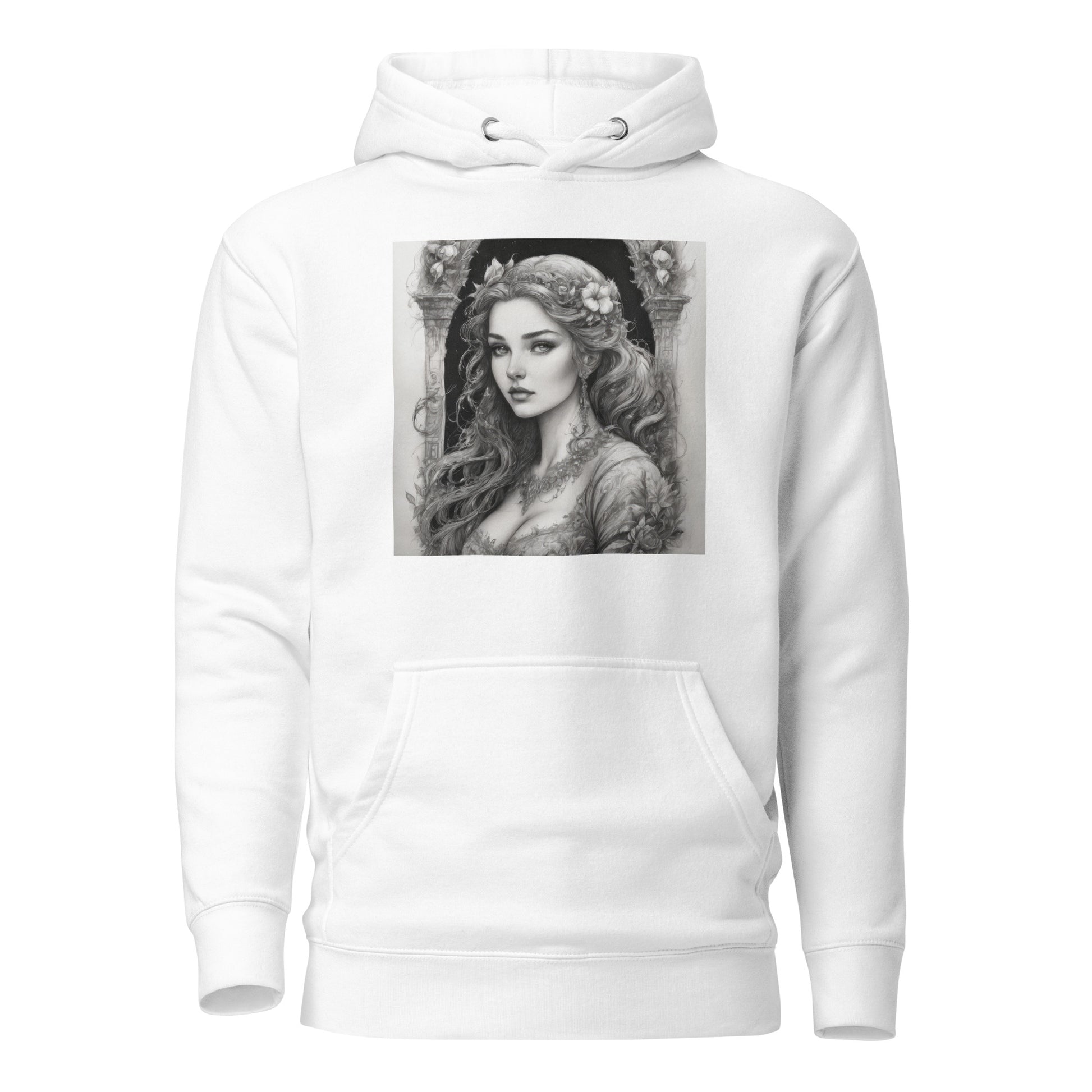 Belle from Beauty and the Beast Women's Hoodie White