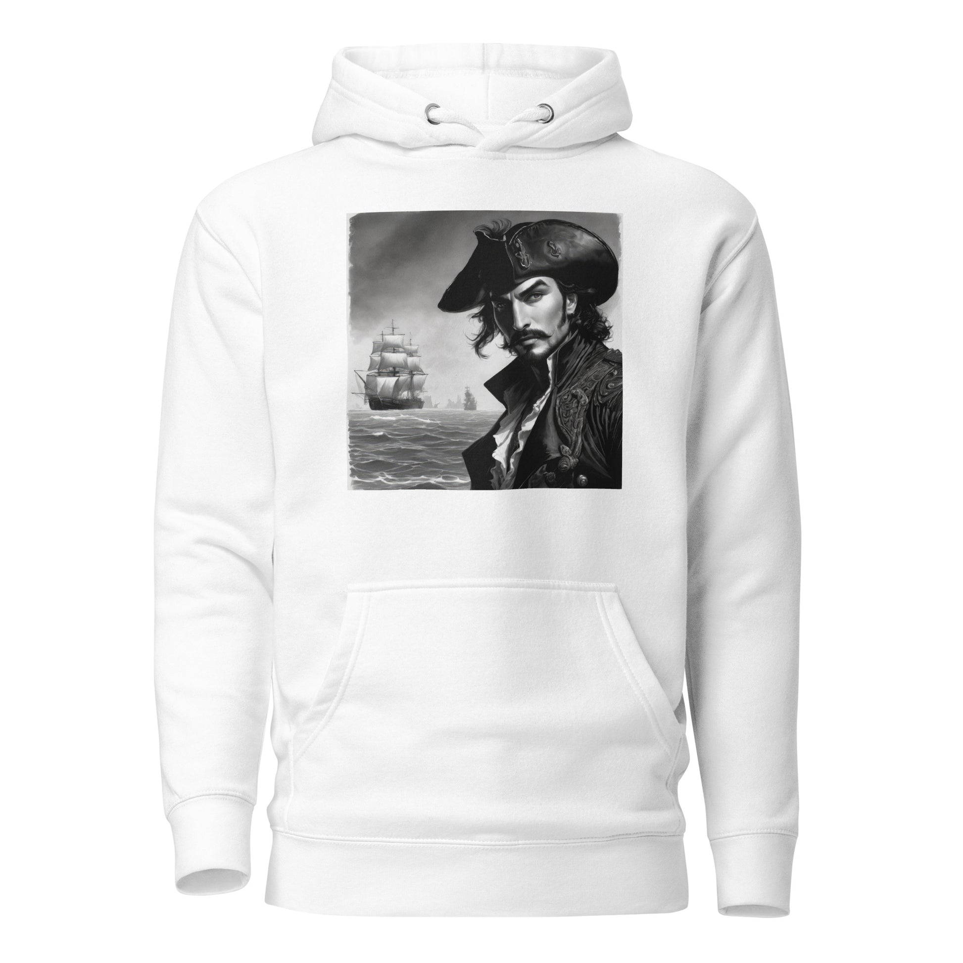 Captain Hook's Gaze Women's Hoodie White