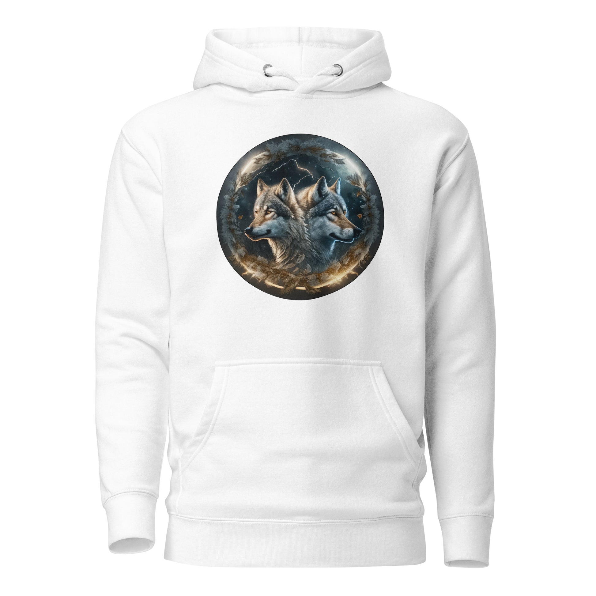 Women's Wolf Spirits Hoodie White