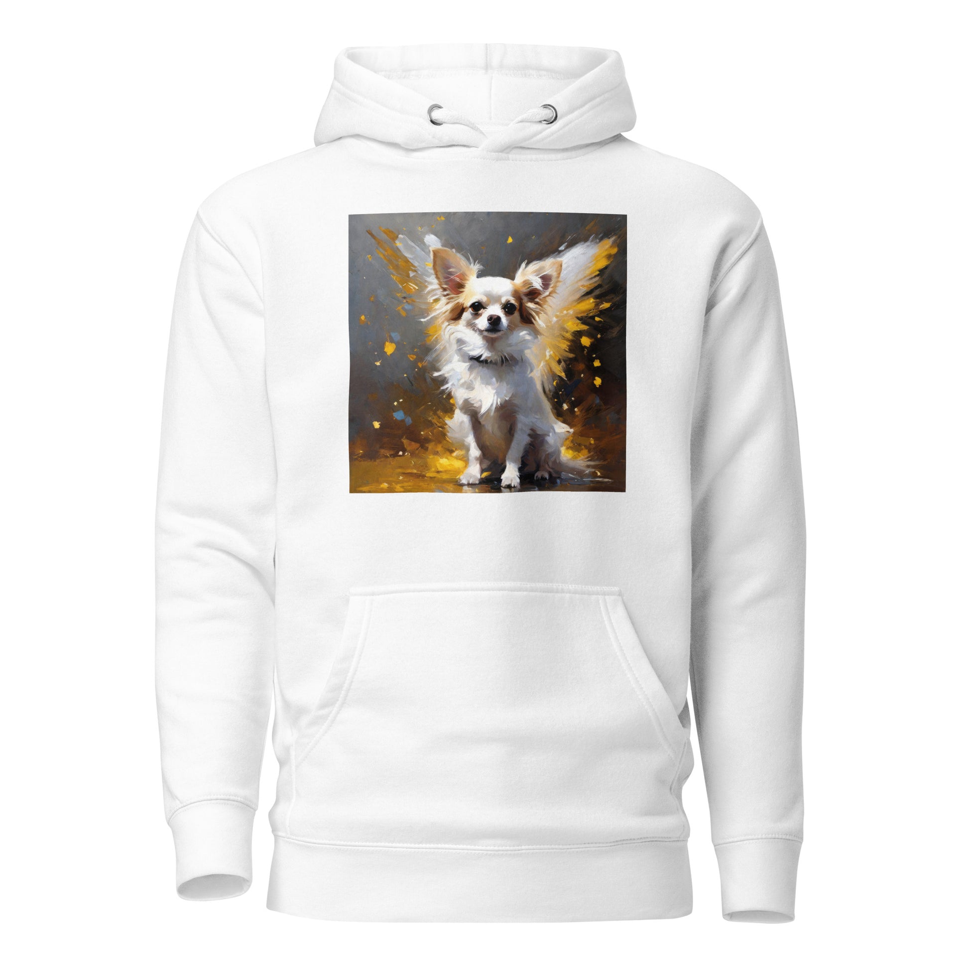 Angel Chihuahua Women's Dog Lover Hoodie White