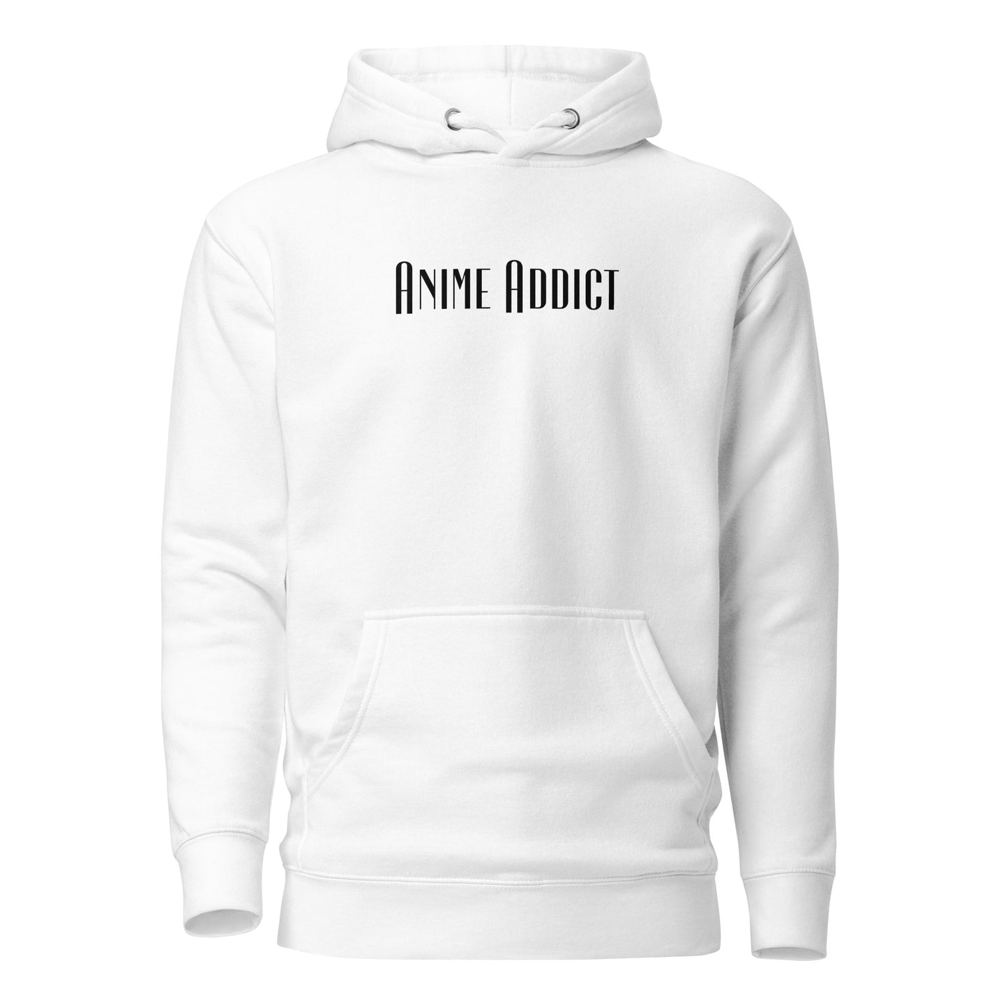 Anime Addict Women's Anime Fan Hoodie White