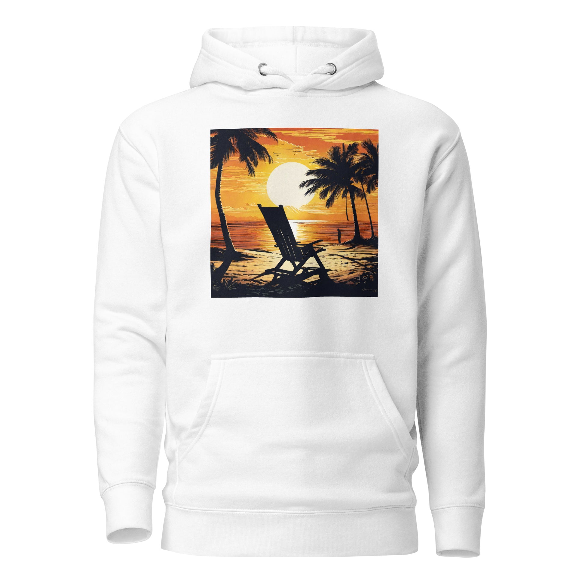 Summer Paradise Women's Hoodie White