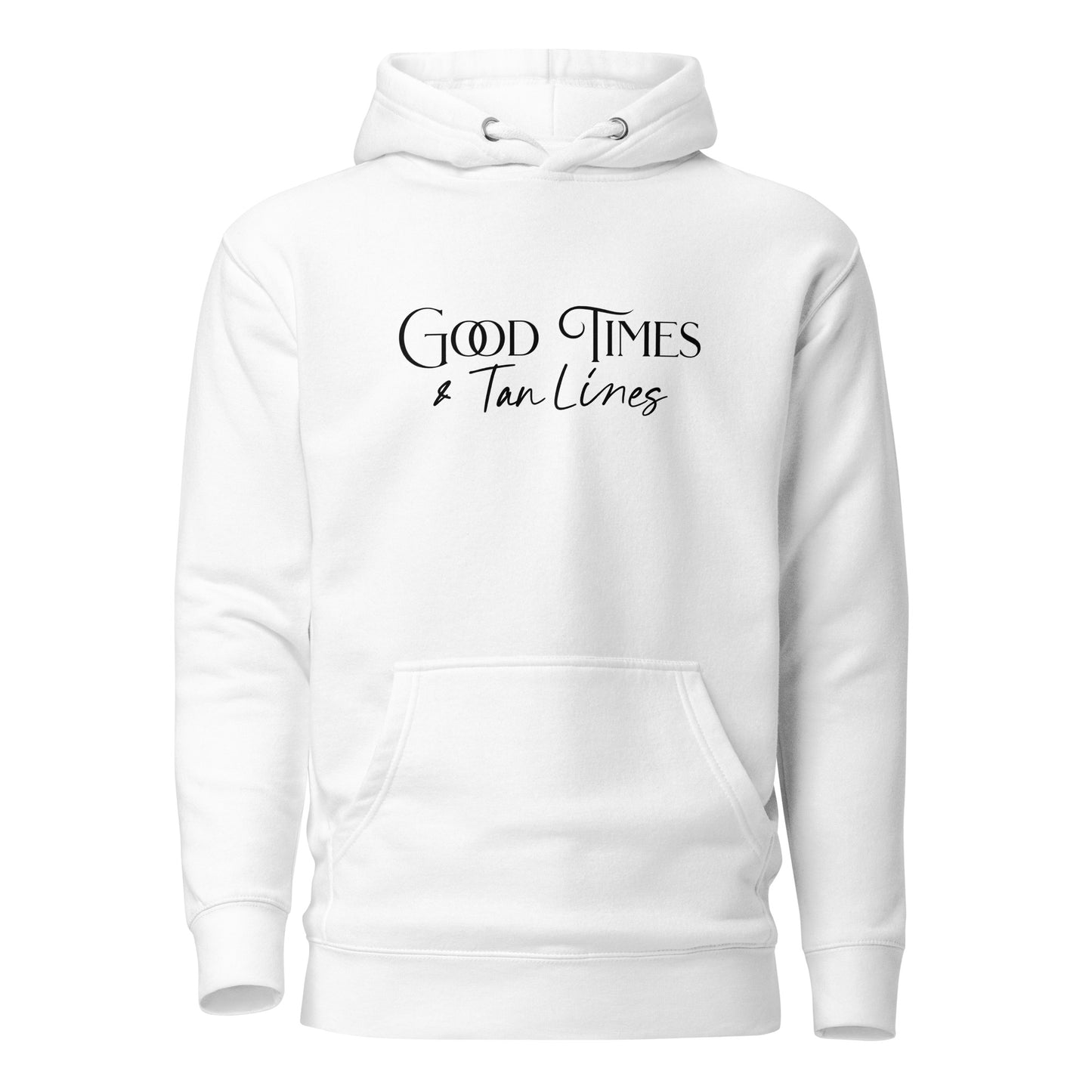 Good Times & Tan Lines Women's Summer Hoodie White