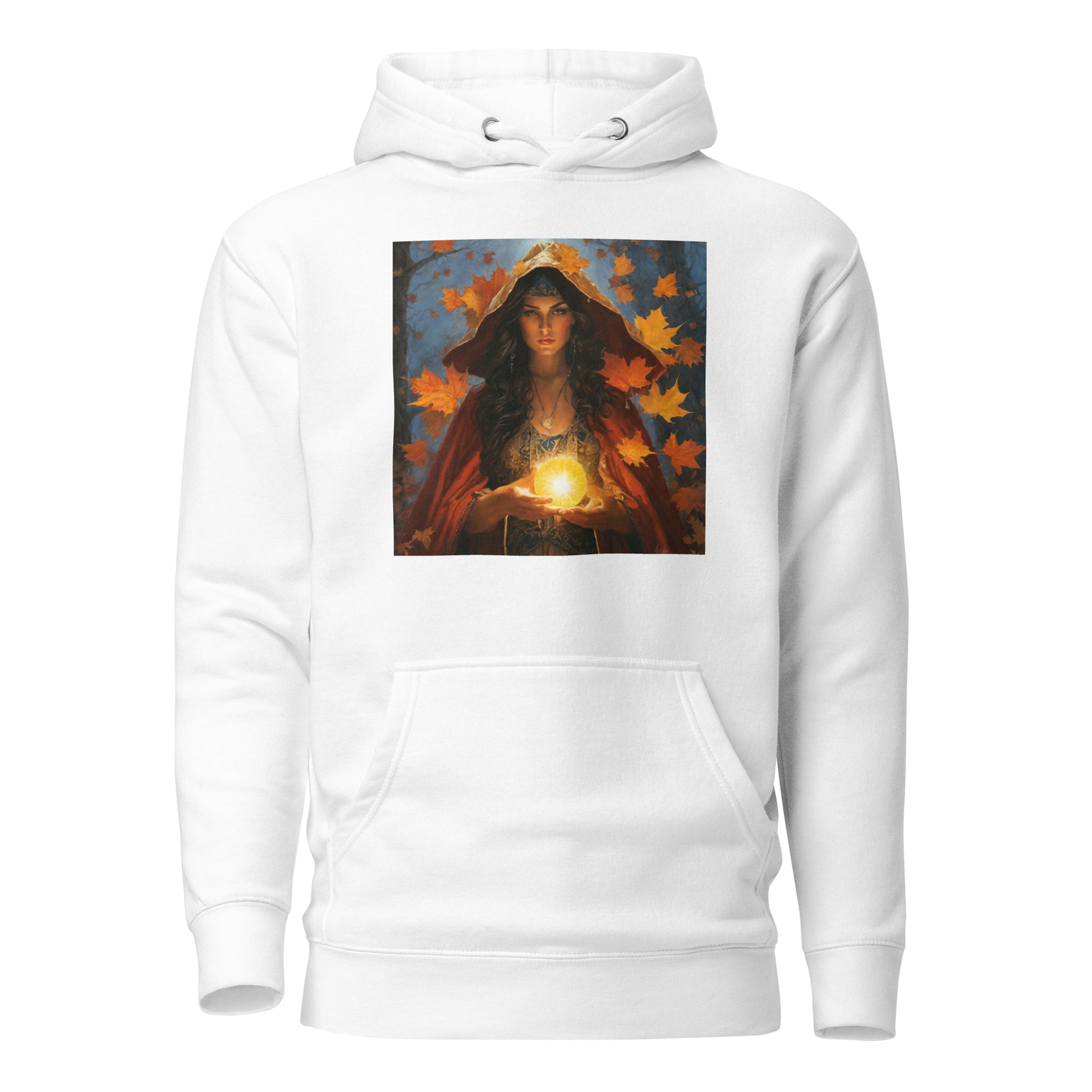 Autumn Gypsy Women's Fall Hoodie White