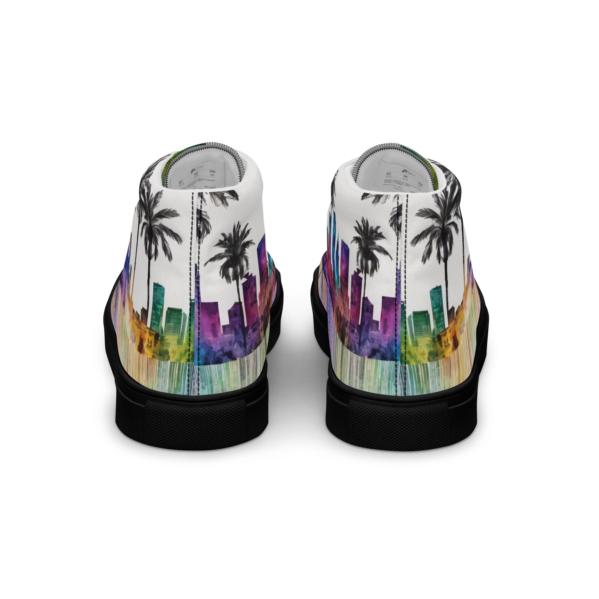 Los Angeles Palm Tree Women's High-Top Shoes