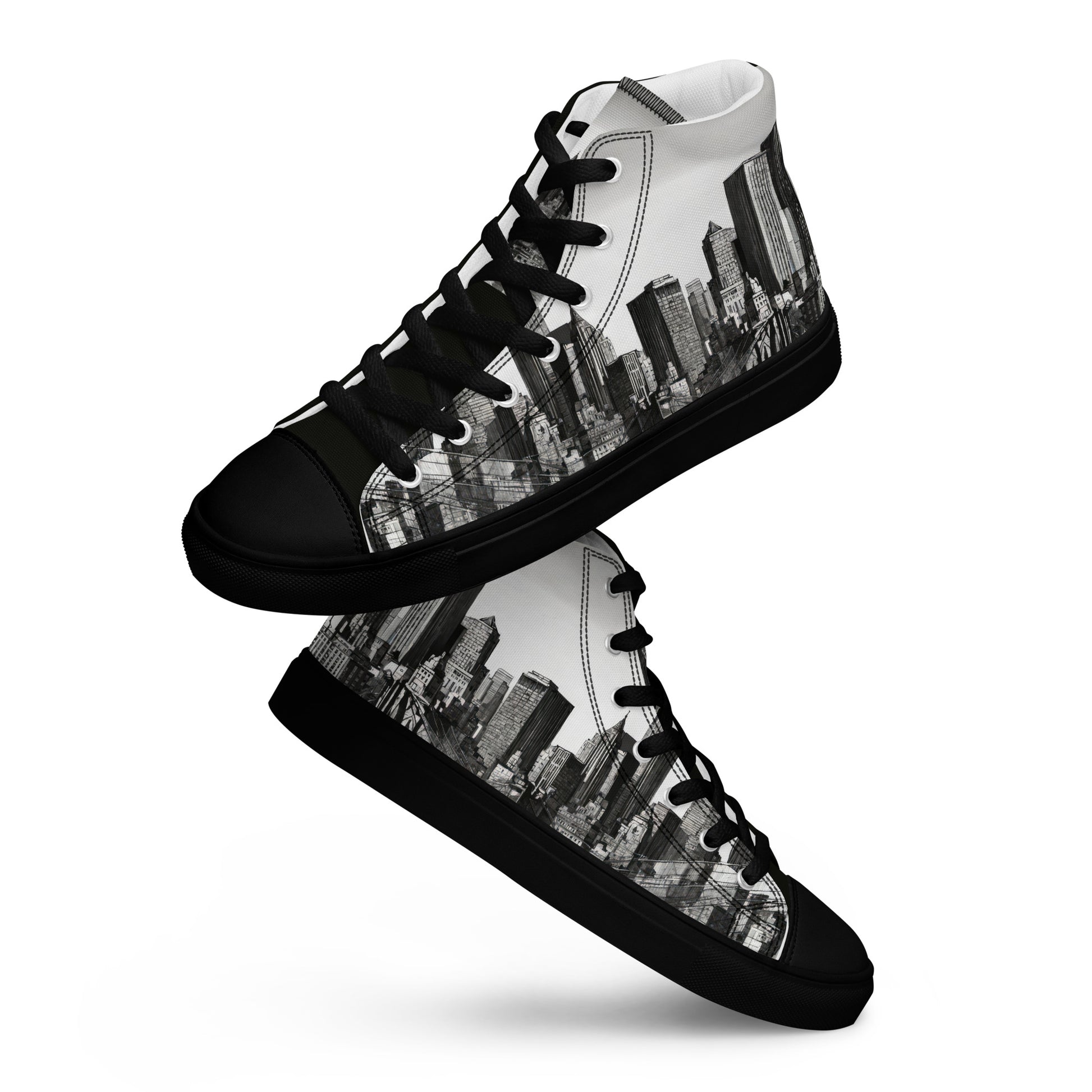 City of Brooklyn Women's High-Top Shoes Black