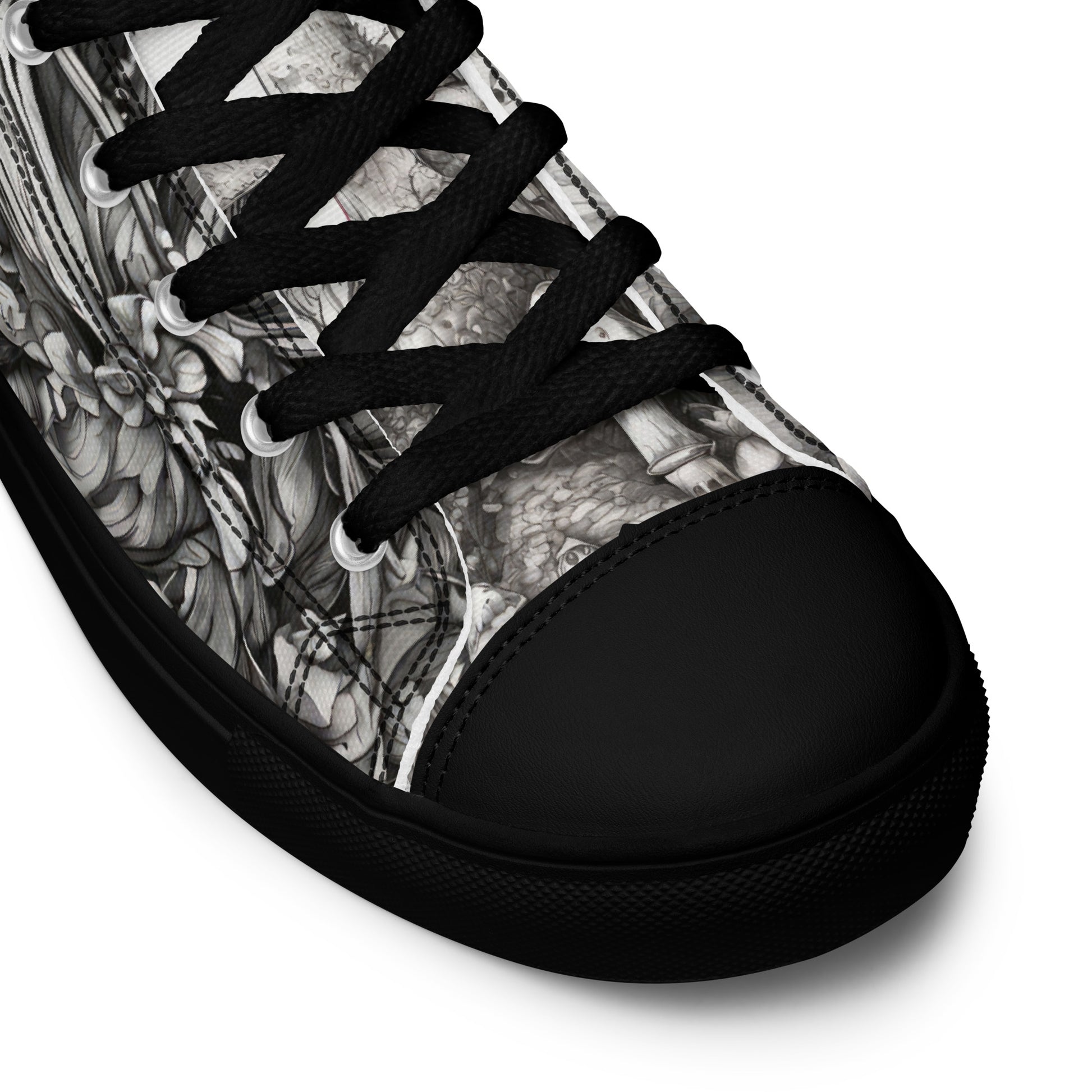 Alice's Path Alice in Wonderland Women's High-Top Shoes