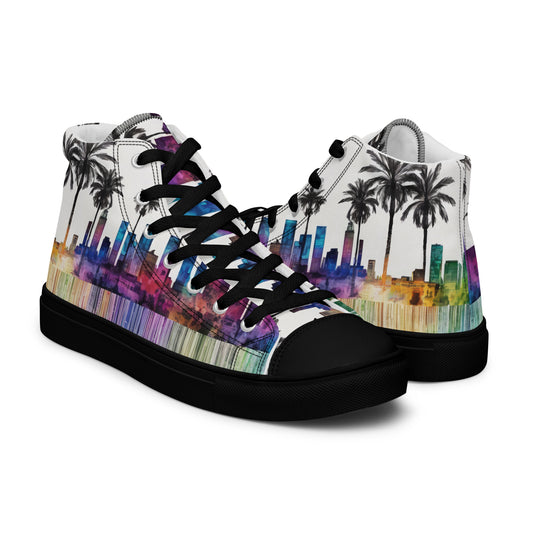 Los Angeles Palm Tree Women's High-Top Shoes