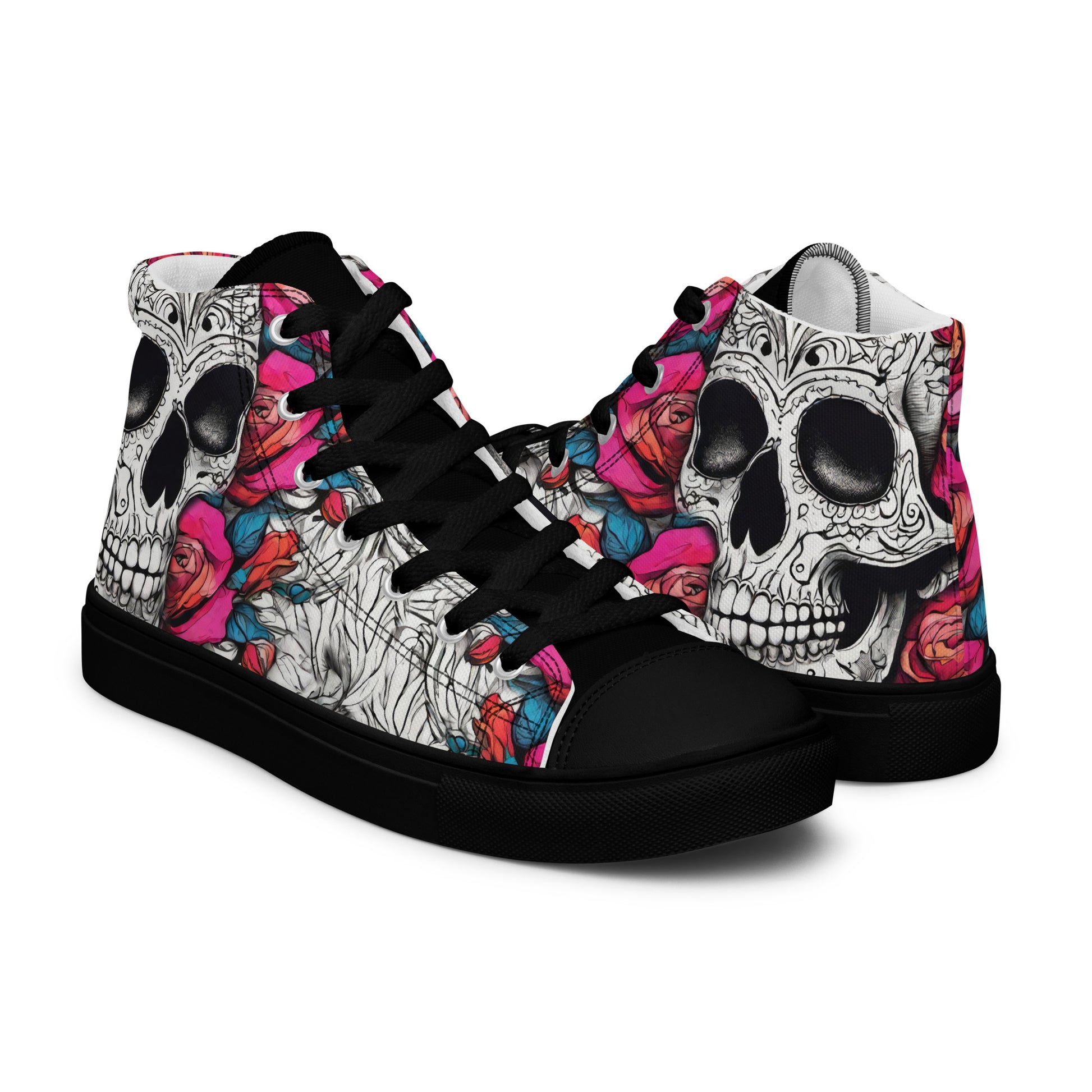 Day of the Dead Women's High-Top Shoes