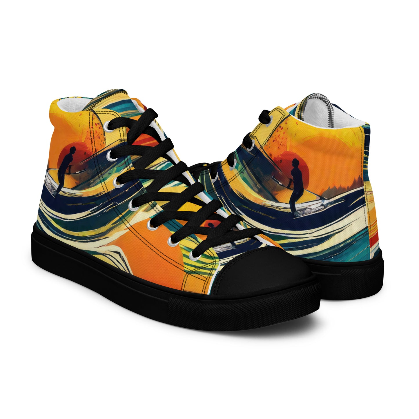 Surf's Up Women's High-Top Shoes