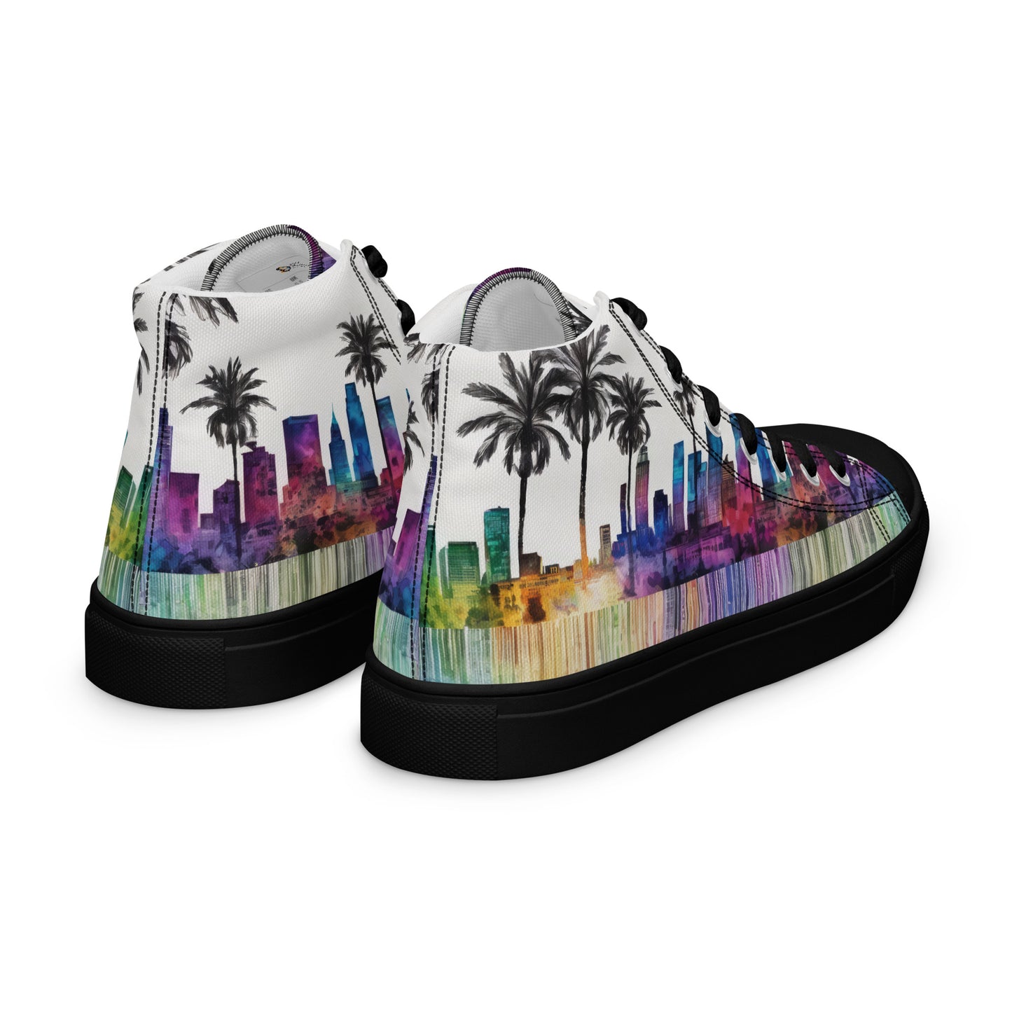 Los Angeles Palm Tree Women's High-Top Shoes