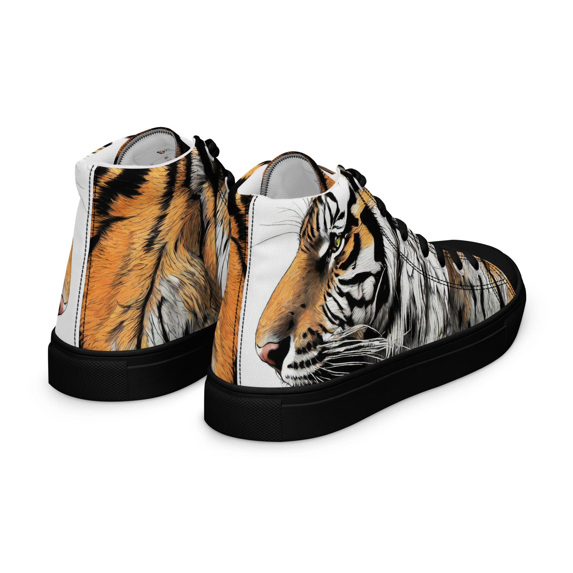 Serene Strength Tiger Women's High-Top Shoes