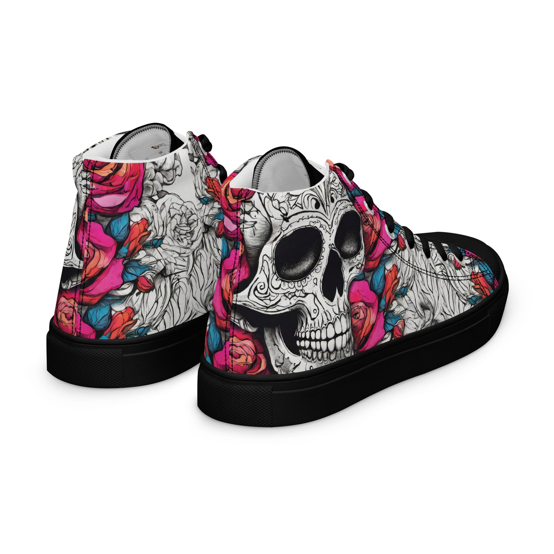 Day of the Dead Women's High-Top Shoes