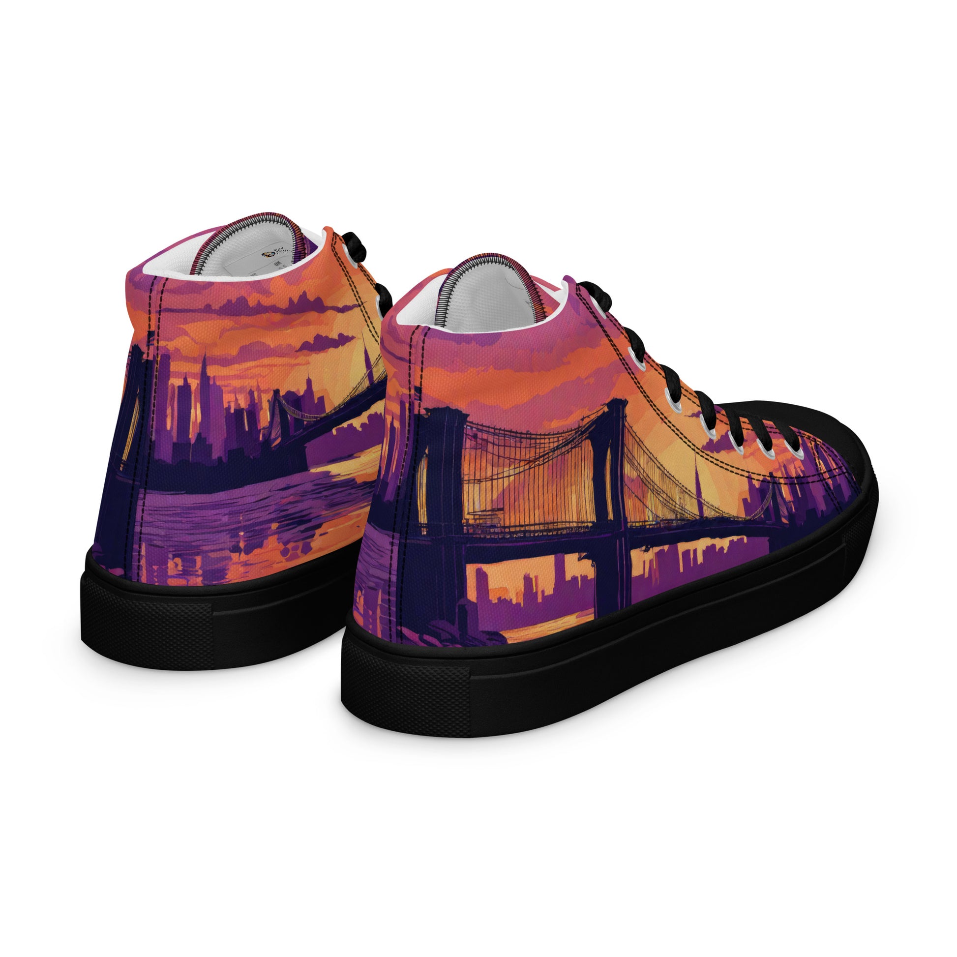 Brooklyn Skyline Women's High-Top Shoes