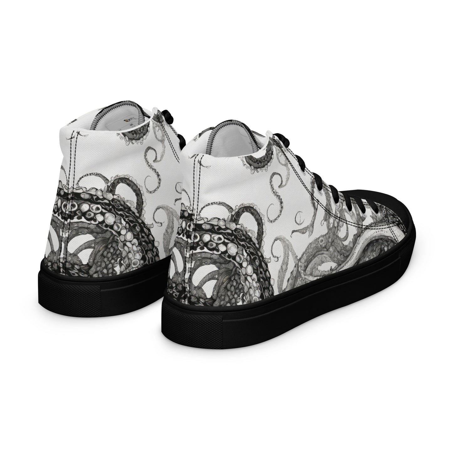 Octopus Tentacle Women's High-Top Shoes