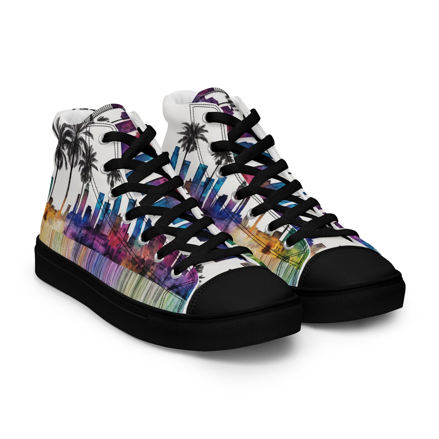 Los Angeles Palm Tree Women's High-Top Shoes