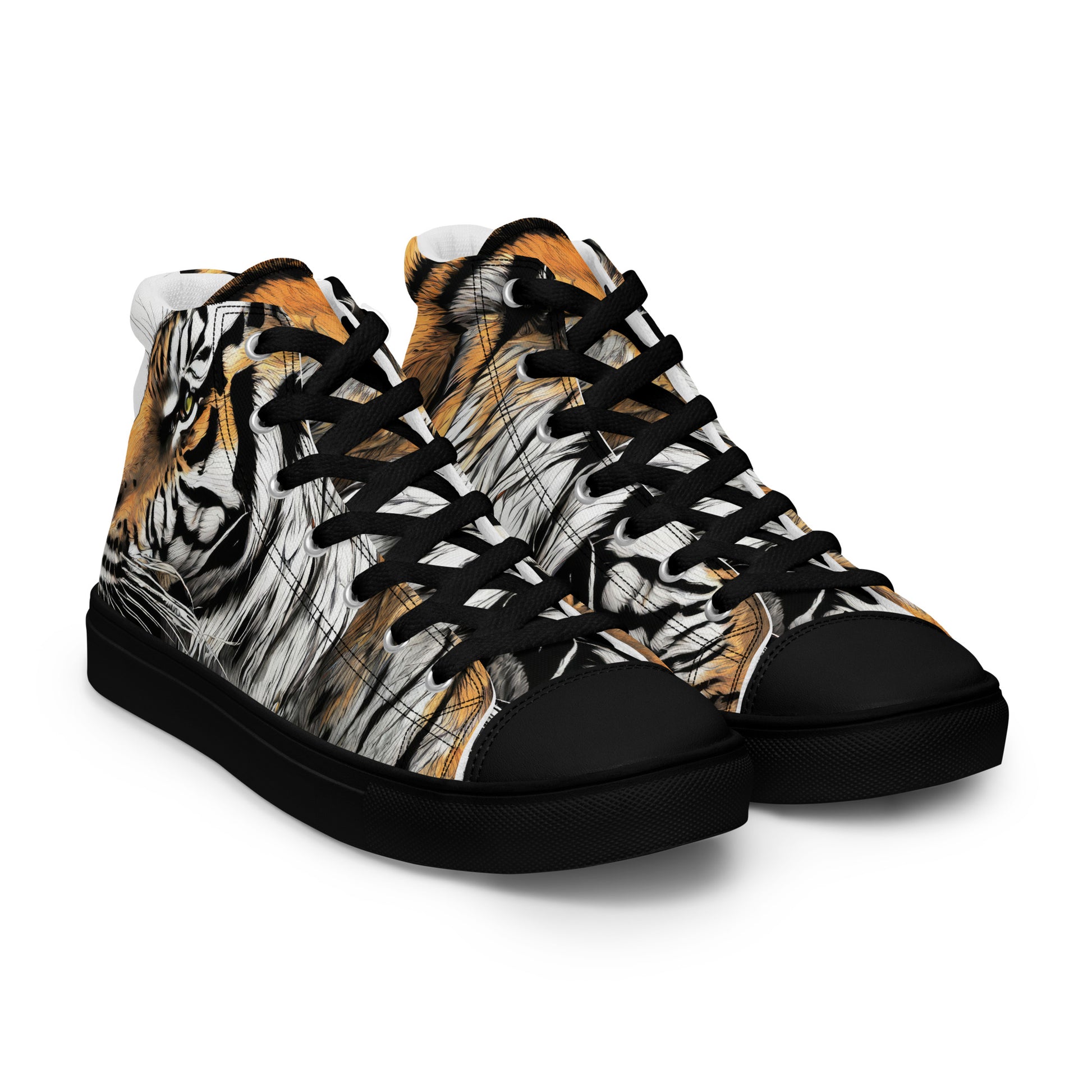 Serene Strength Tiger Women's High-Top Shoes