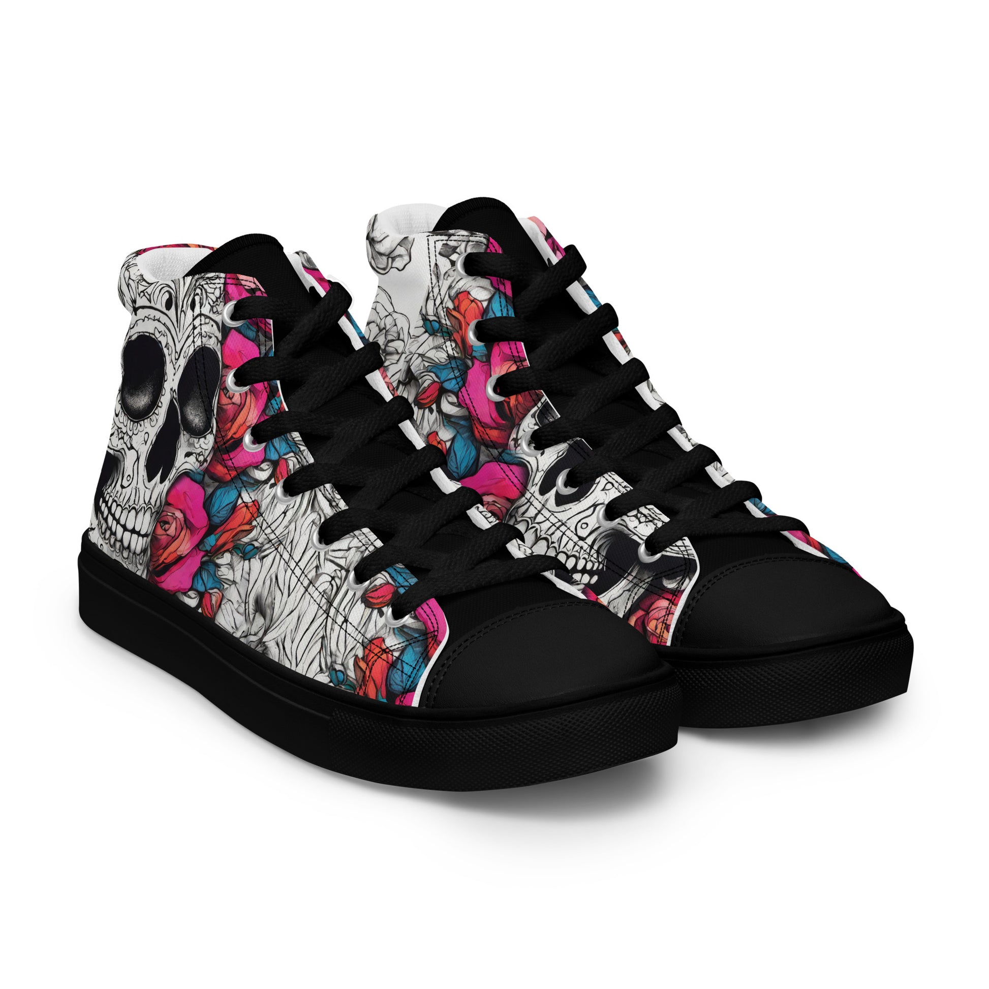 Day of the Dead Women's High-Top Shoes