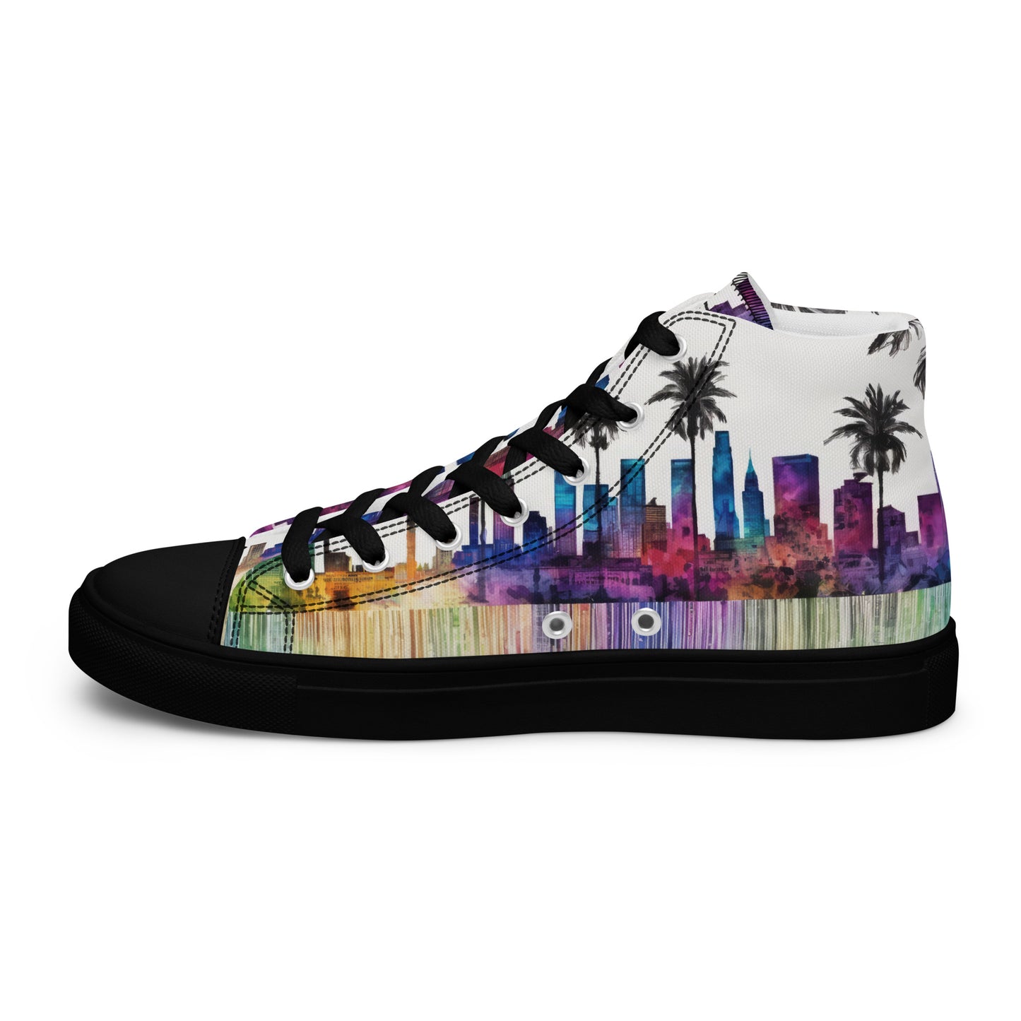 Los Angeles Palm Tree Women's High-Top Shoes