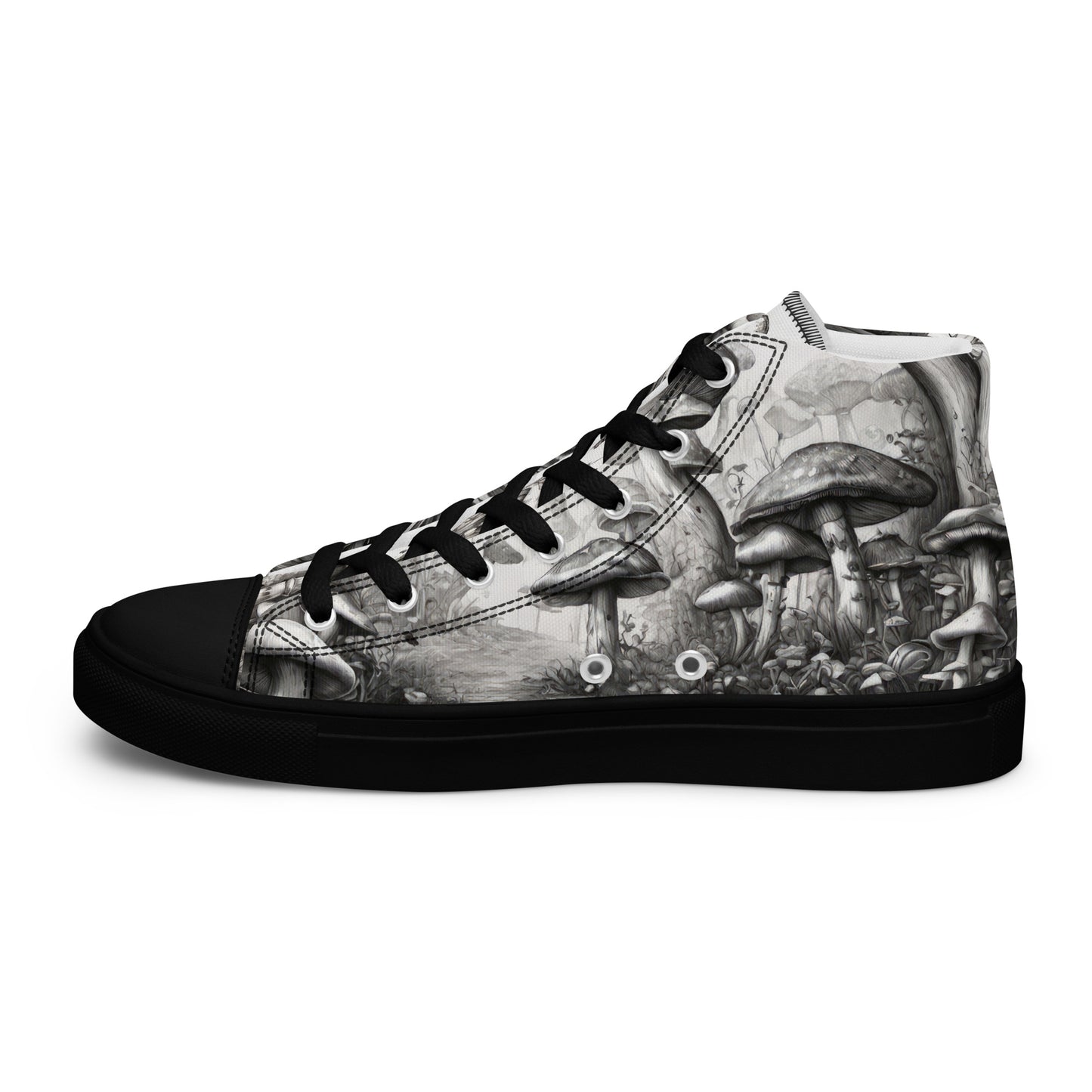 Alice's Path Alice in Wonderland Women's High-Top Shoes