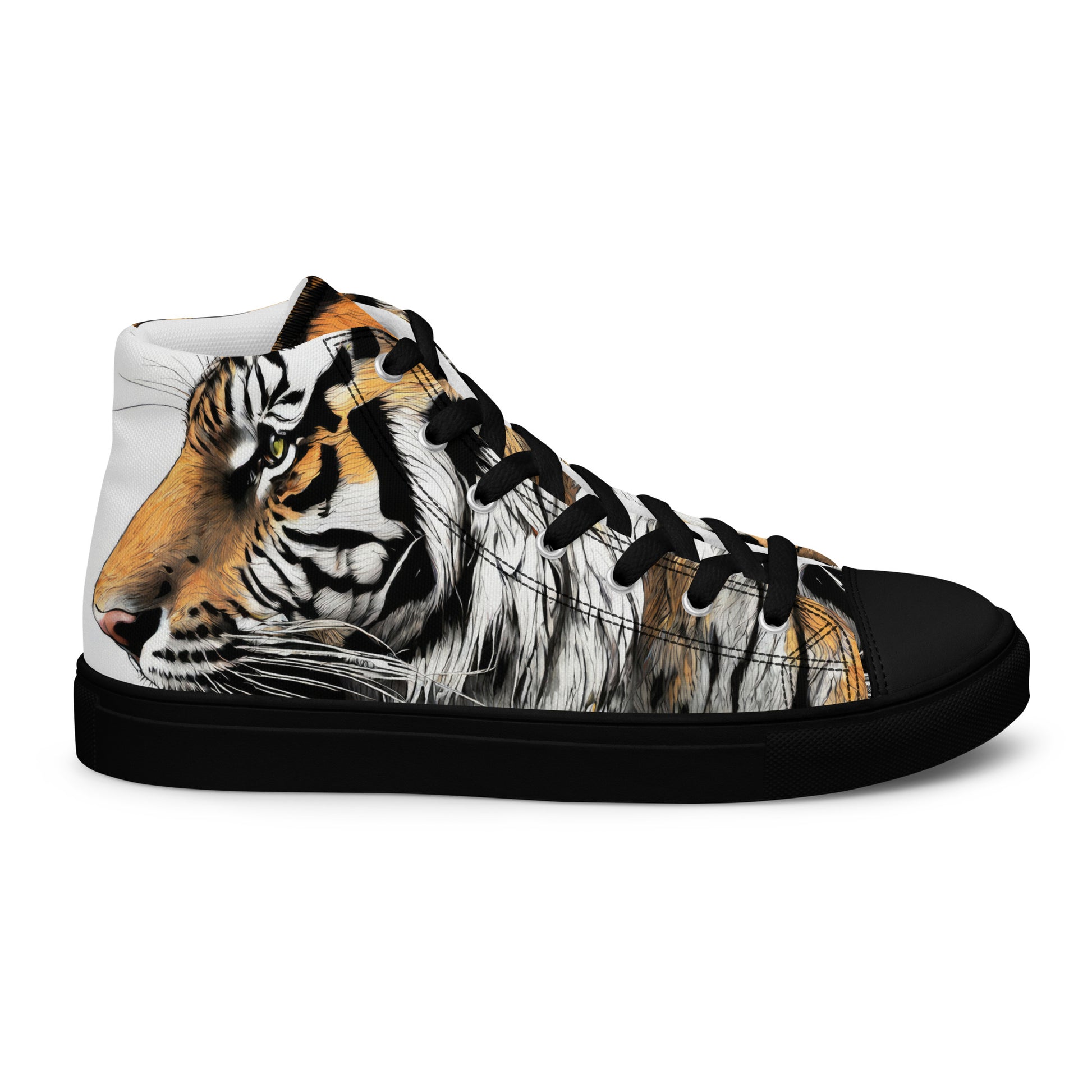 Serene Strength Tiger Women's High-Top Shoes