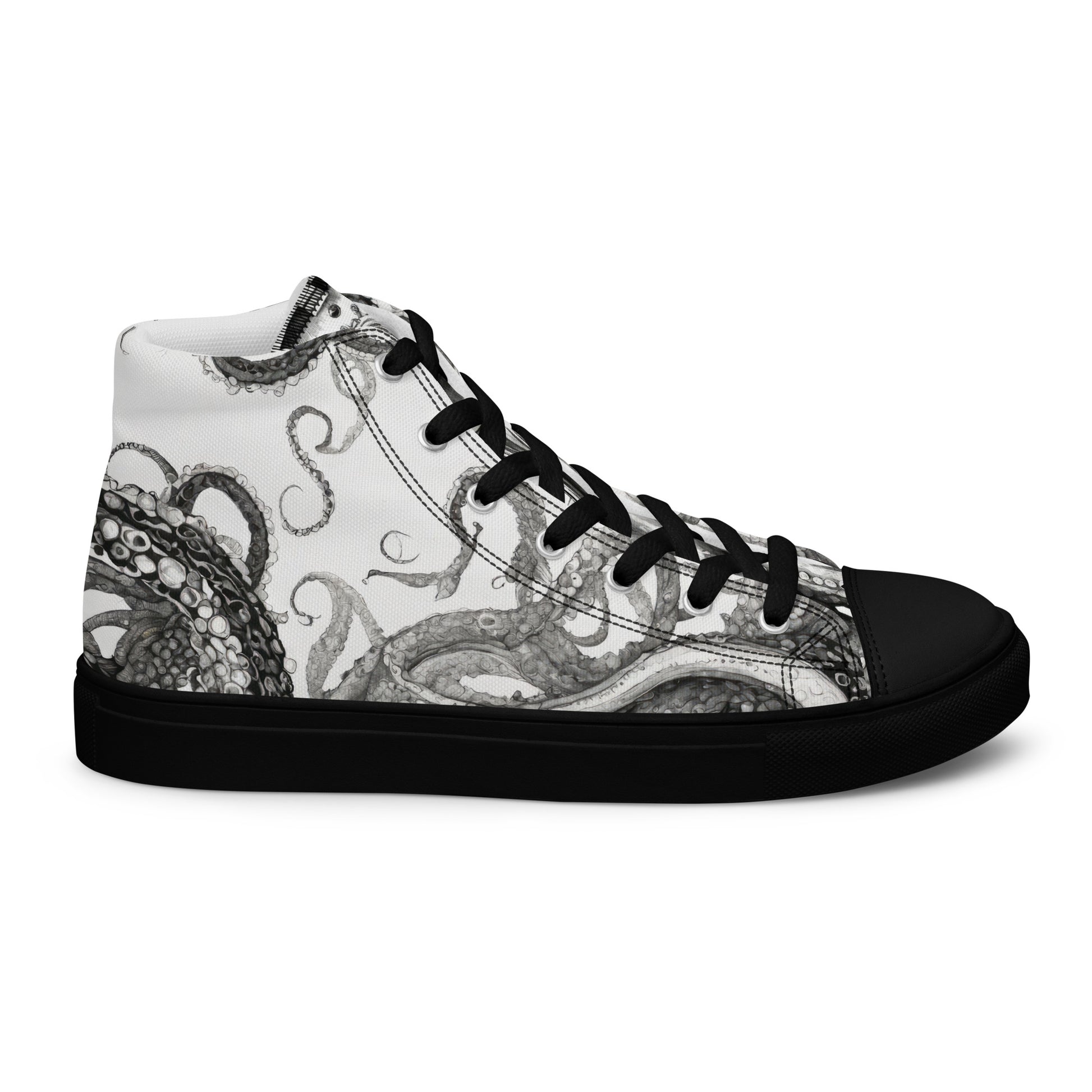 Octopus Tentacle Women's High-Top Shoes