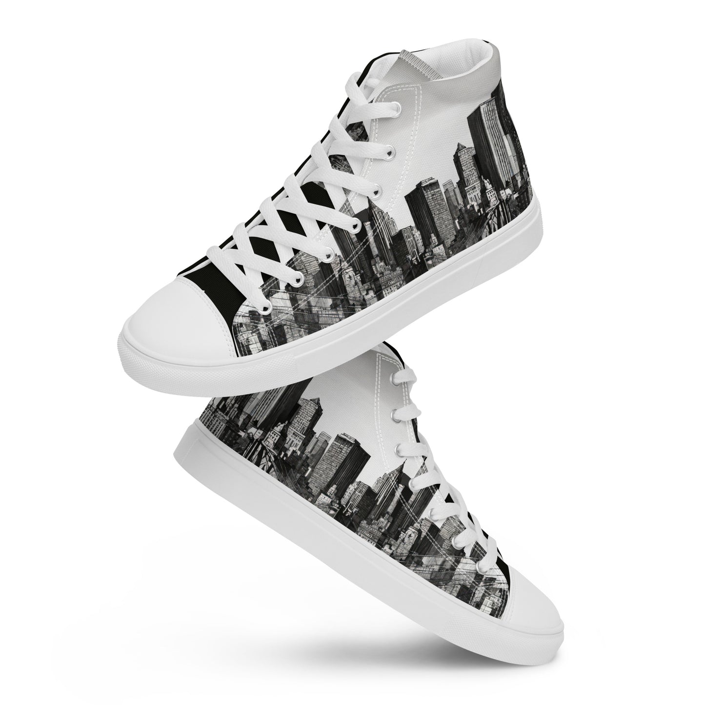 City of Brooklyn Women's High-Top Shoes White