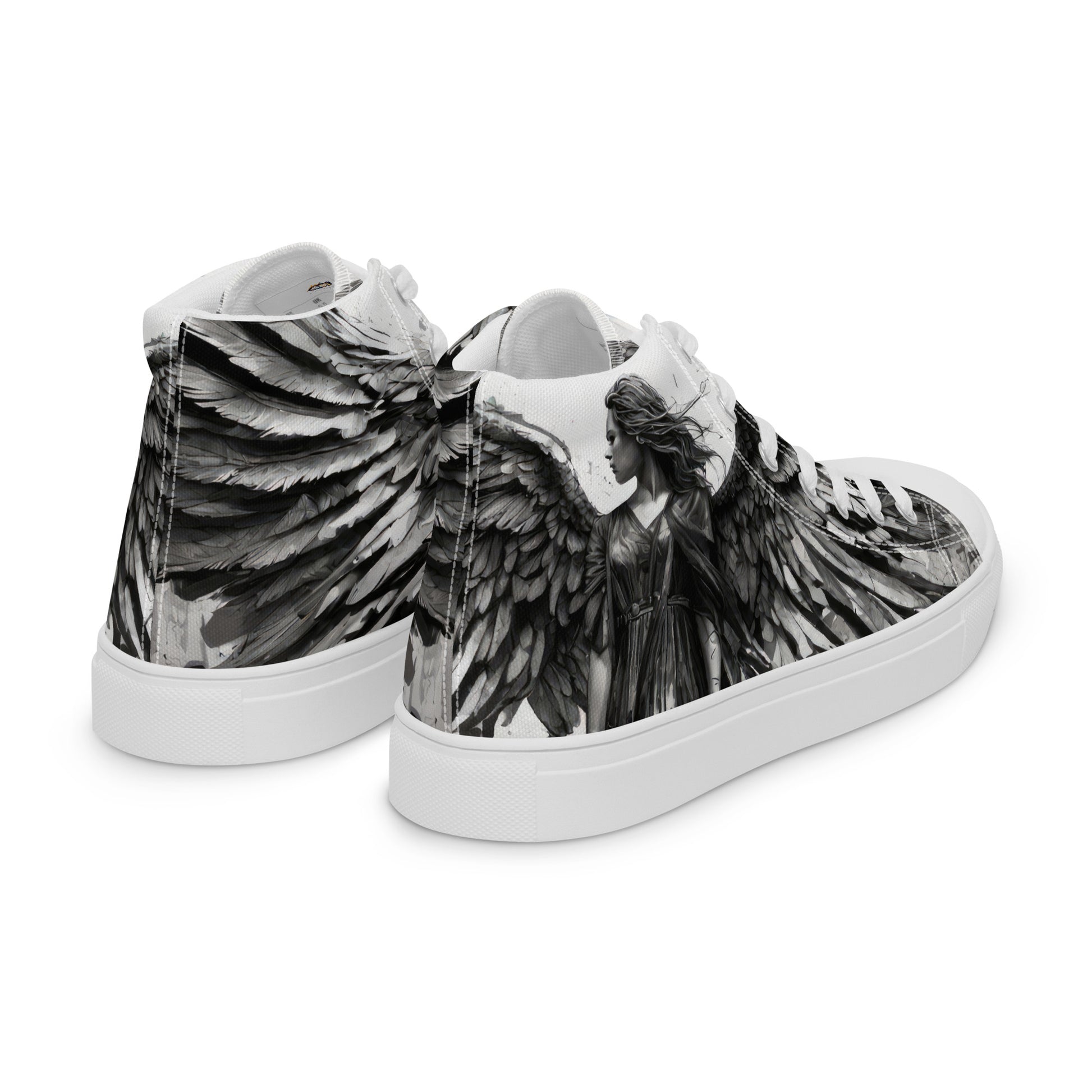 Angelic Women's Guardian Angel High-Top Shoes