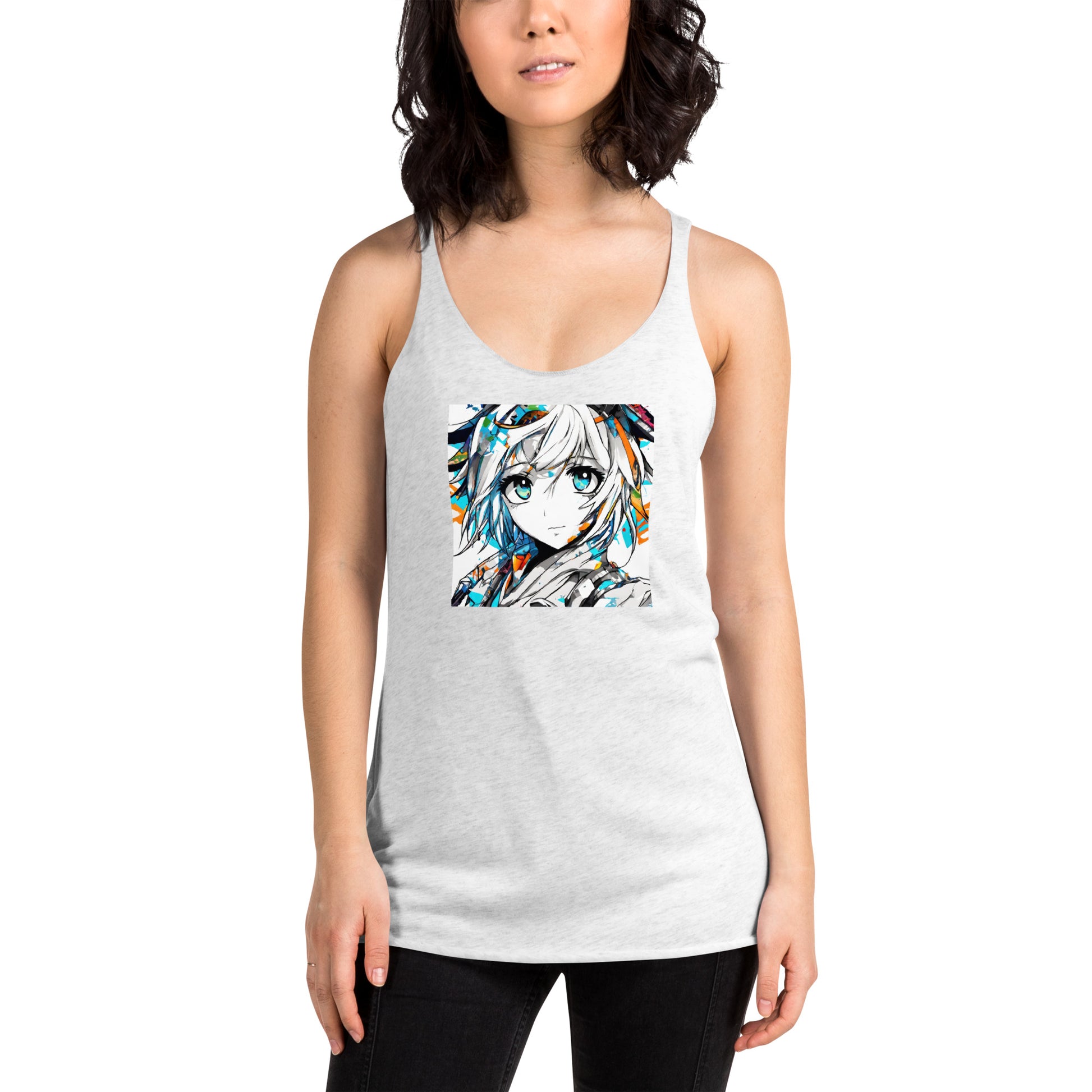 Women's Anime Addict Racerback Tank Top