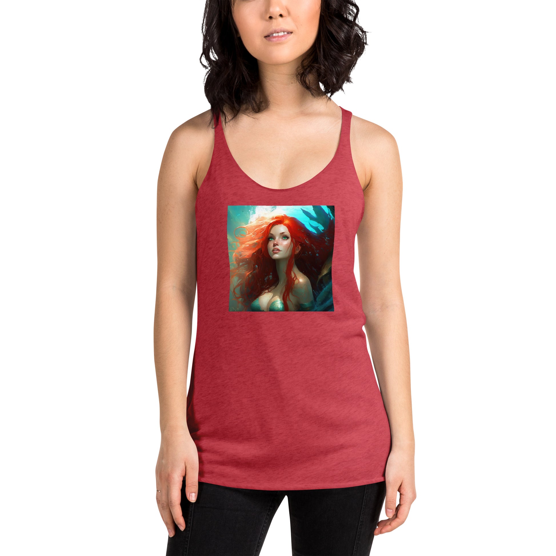 The Little Mermaid Under the Sea Women's Racerback Tank Top