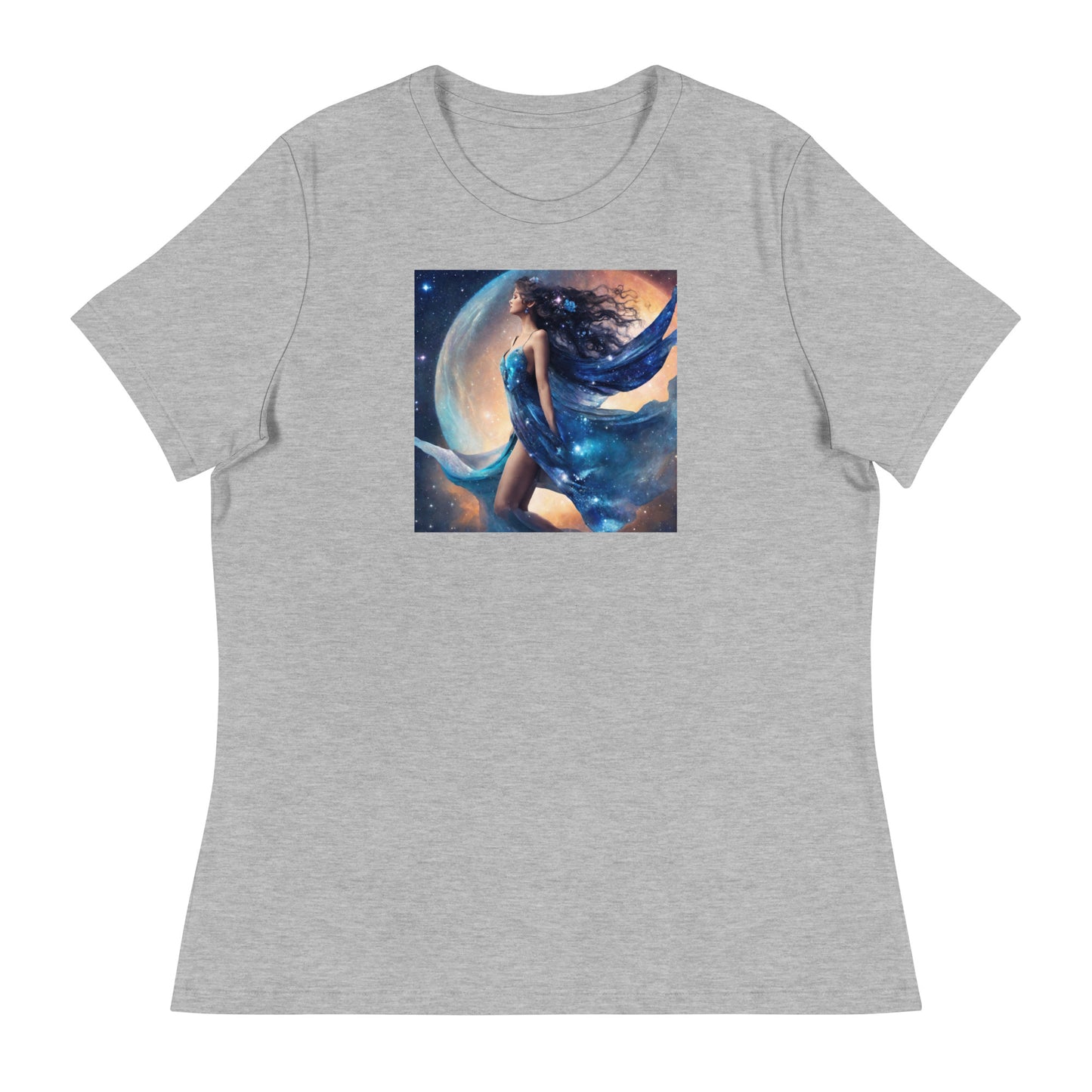 Blue Fairy Women's T-Shirt Athletic Heather