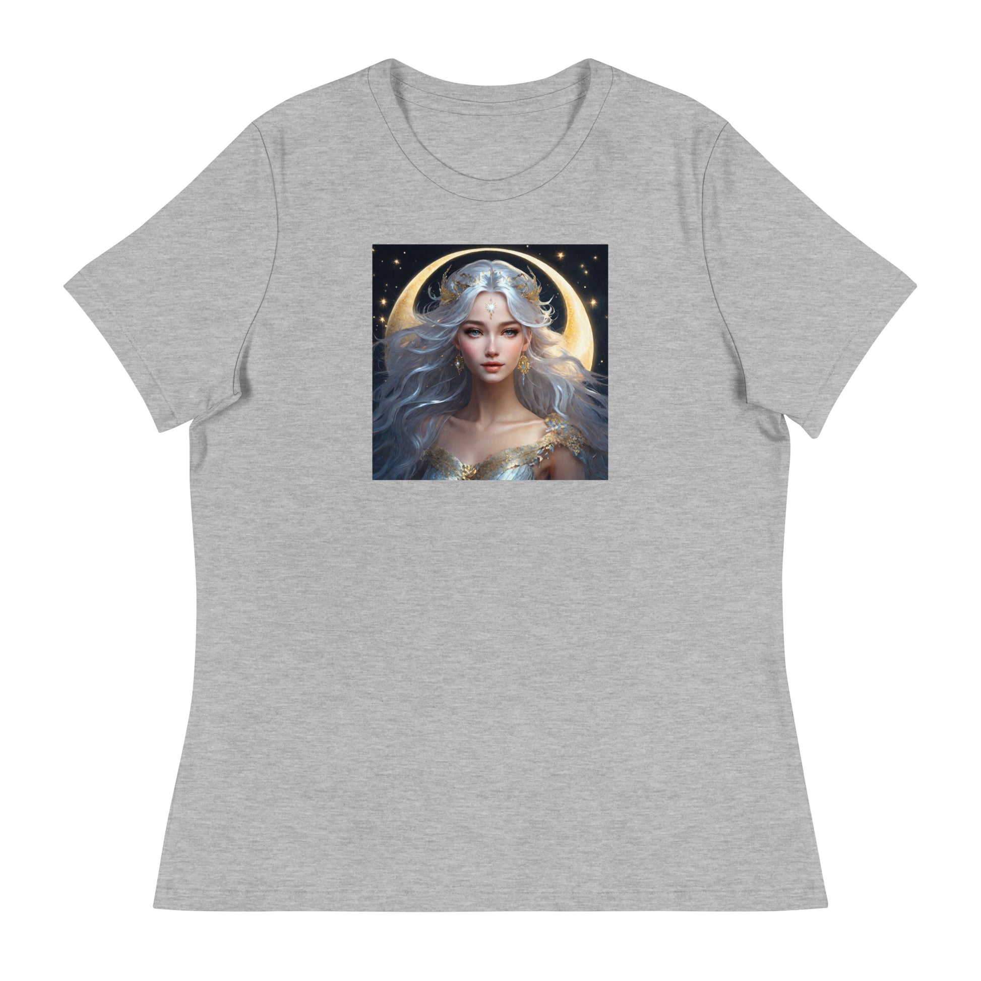 Moon Fairy Women's T-Shirt Athletic Heather