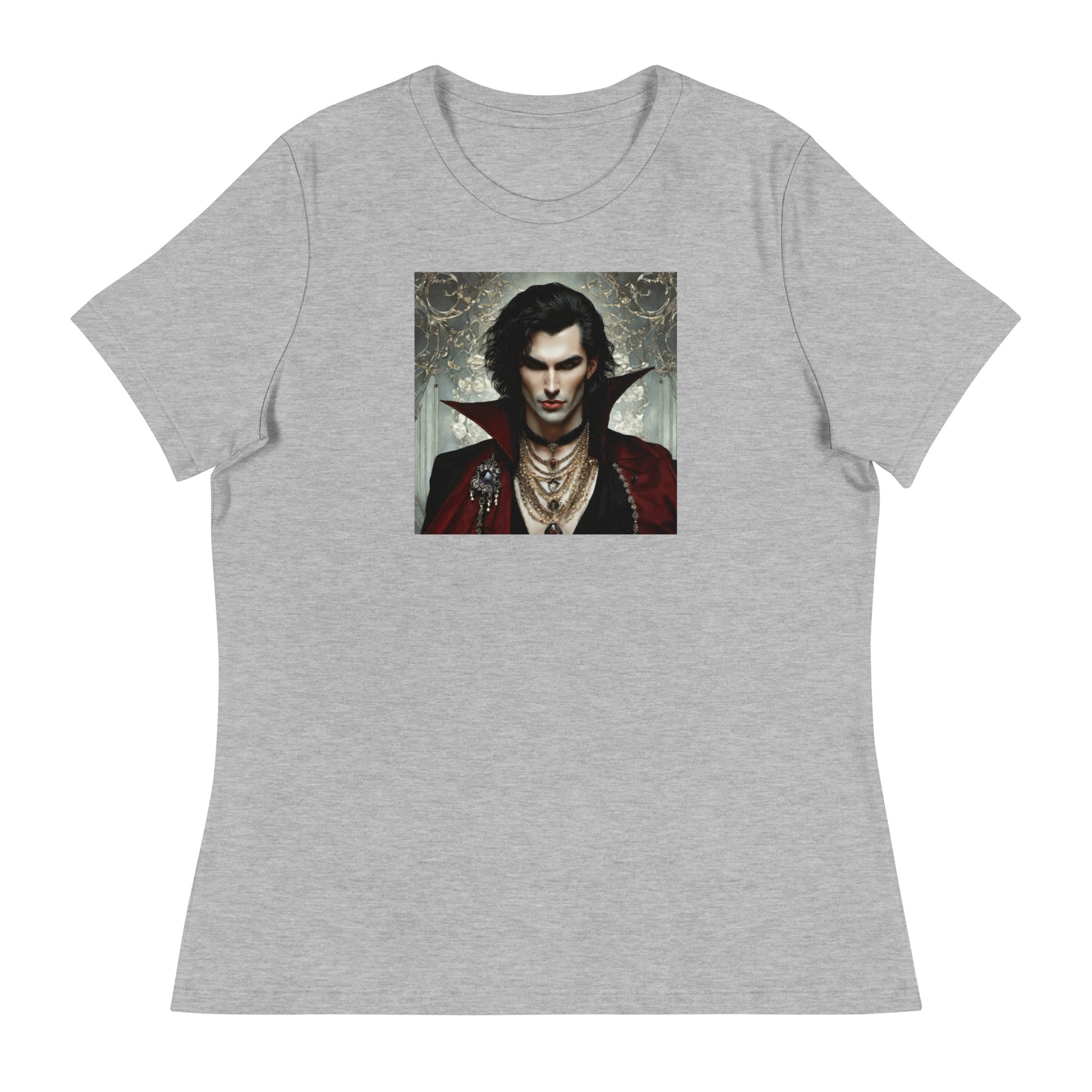 Alluring Vampire Women's T-Shirt Athletic Heather