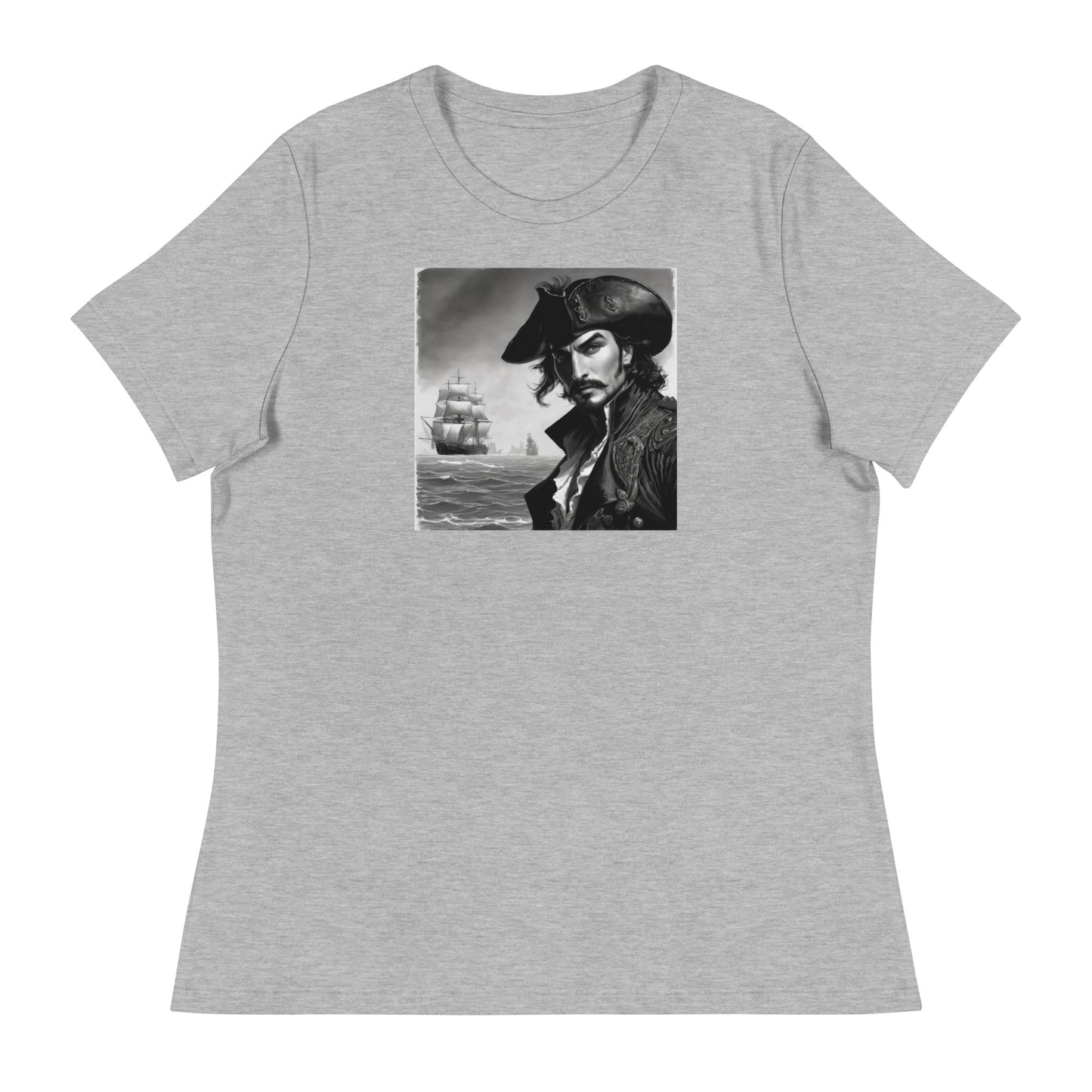 Captain Hook's Gaze Women's T-Shirt Athletic Heather