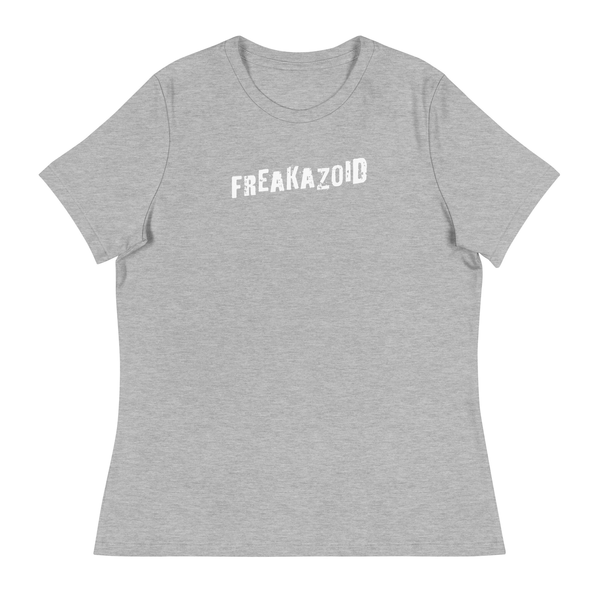 Freakazoid Women's Funny T-Shirt Athletic Heather