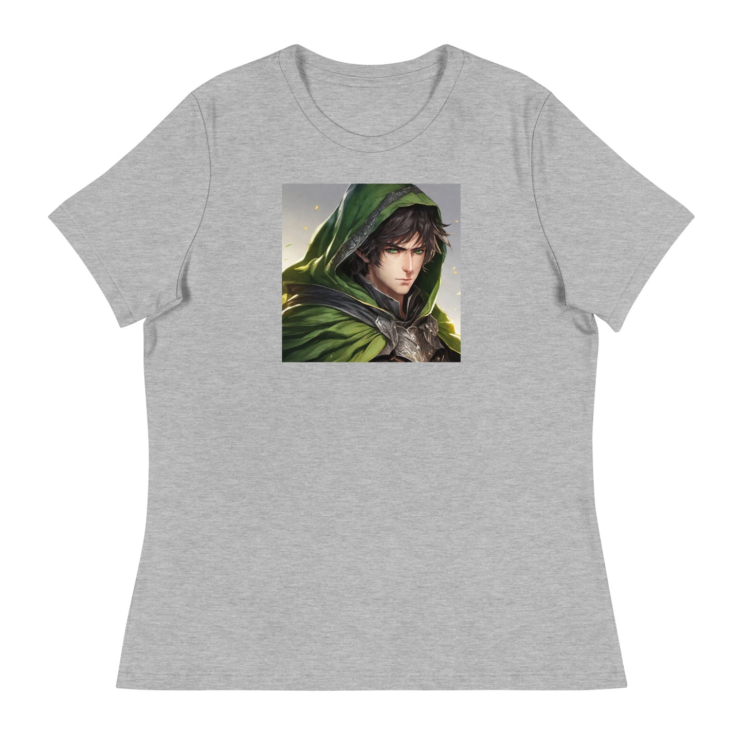 Elven Protector Women's Anime T-Shirt Athletic Heather