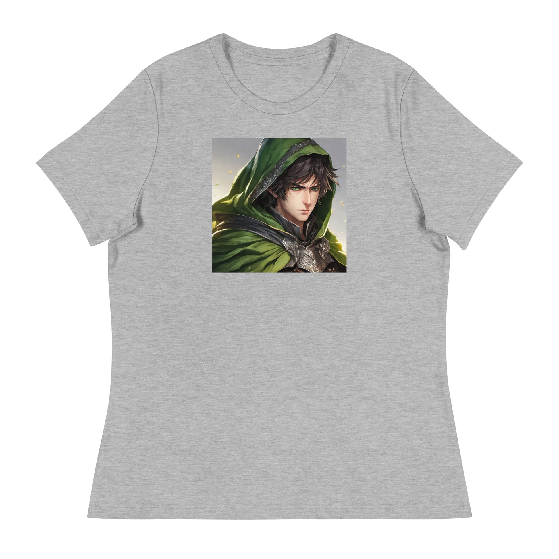 Elven Protector Women's Anime T-Shirt Athletic Heather