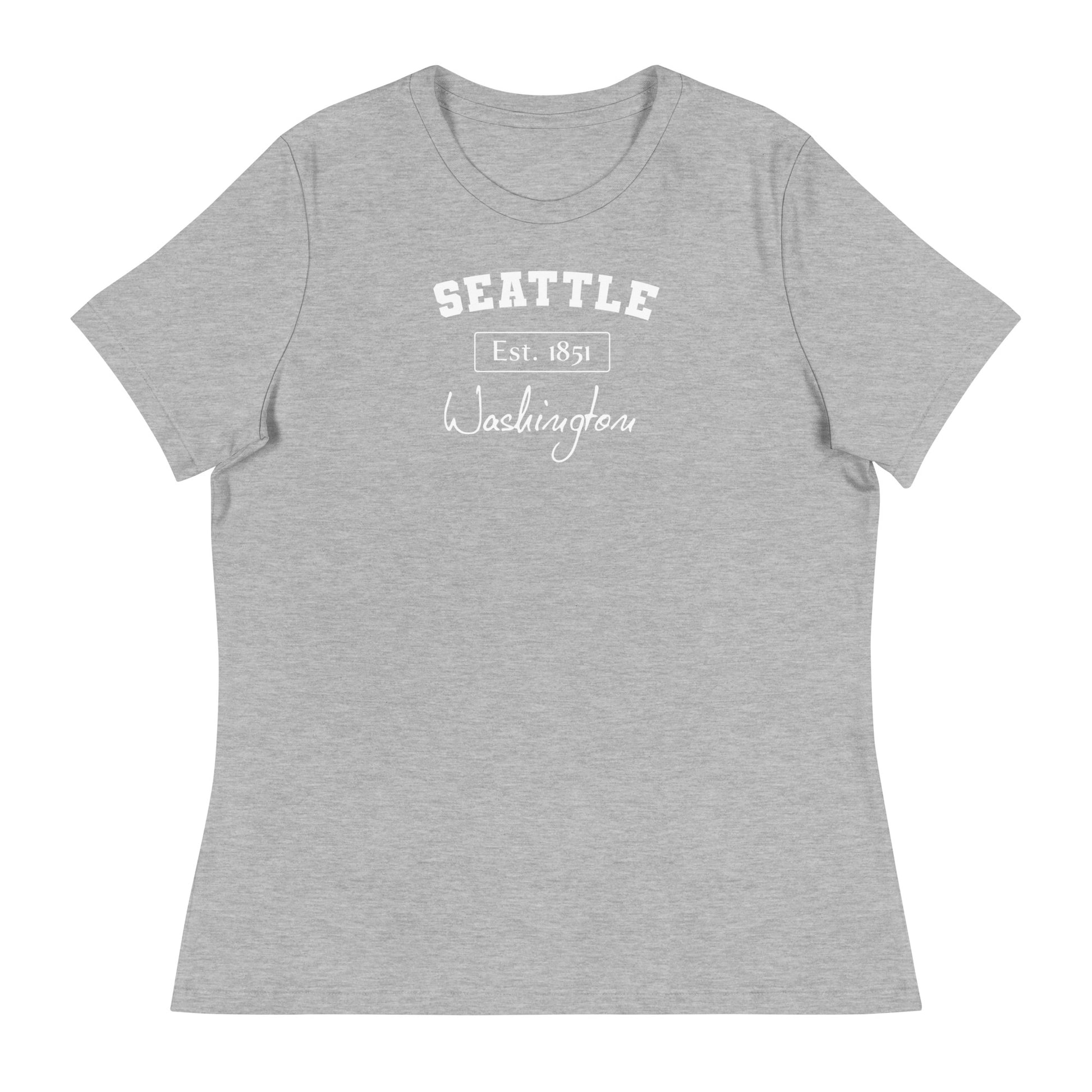 Seattle, Washington Women's T-Shirt Athletic Heather