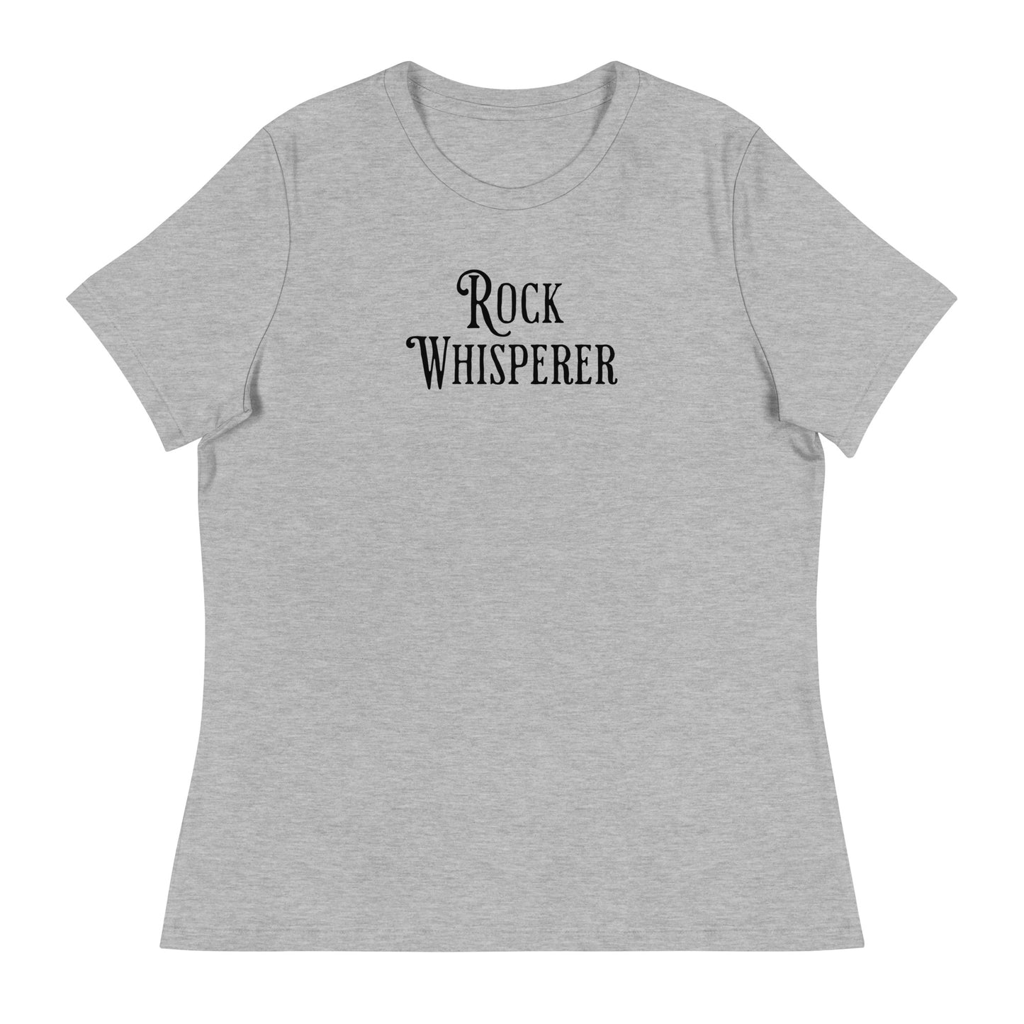 Women's Rock Whisperer T-Shirt Athletic Heather