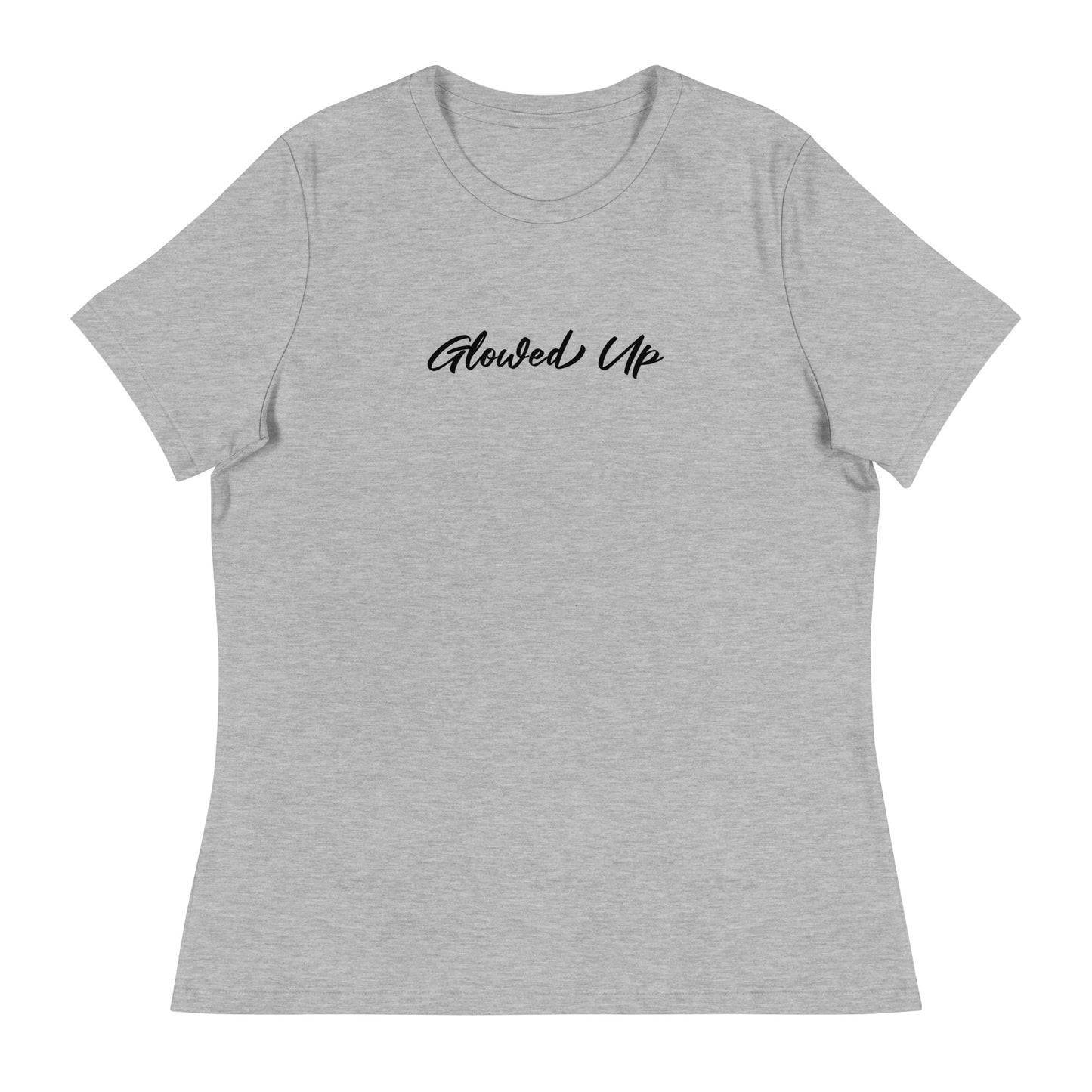 Women's Glowed Up T-Shirt Athletic Heather