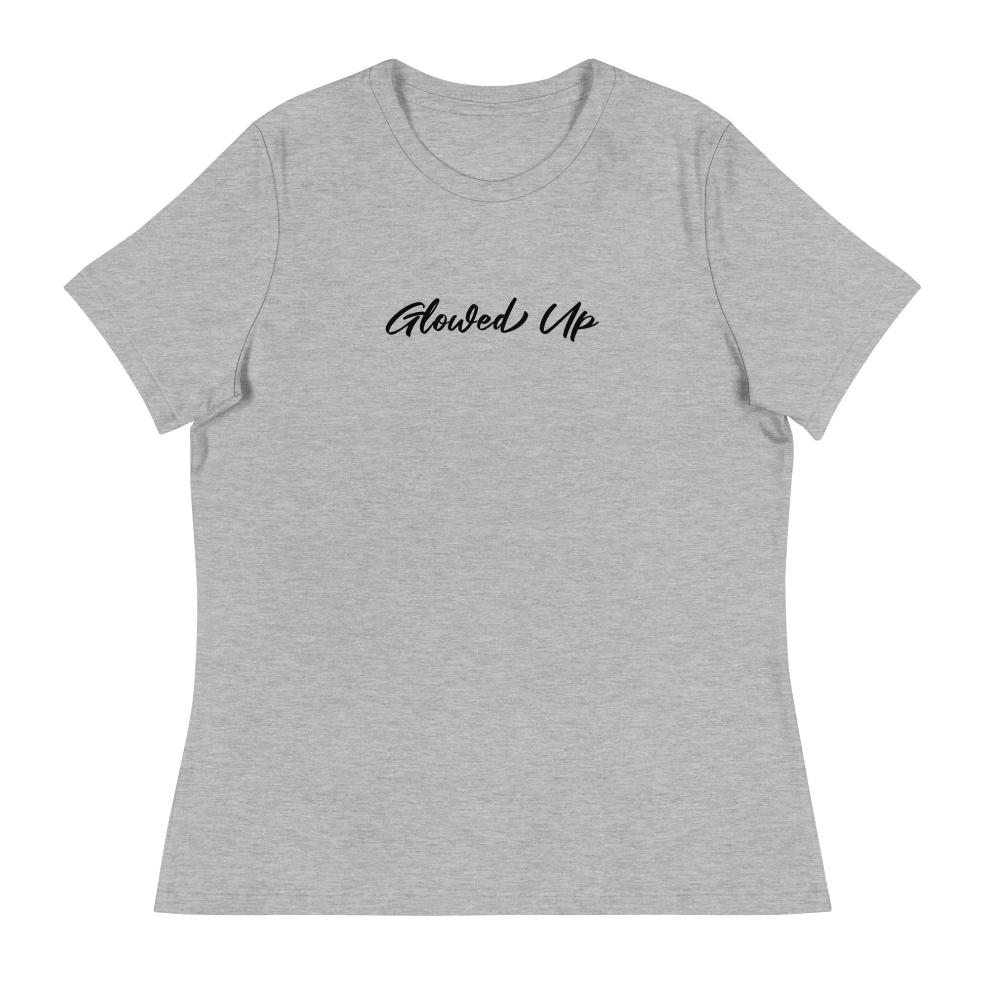 Women's Glowed Up T-Shirt Athletic Heather