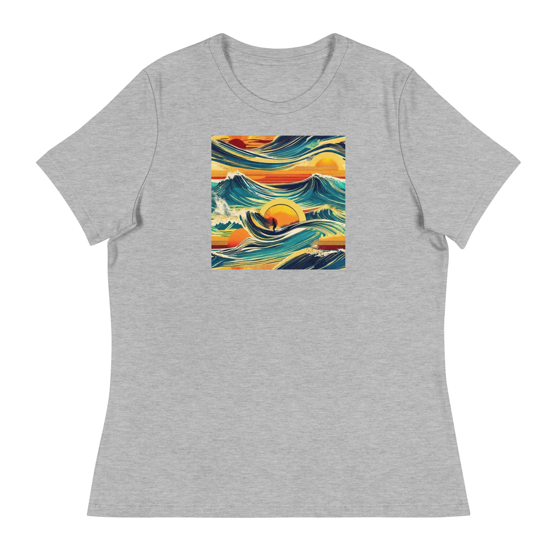 Surf's Up Women's T-Shirt Athletic Heather