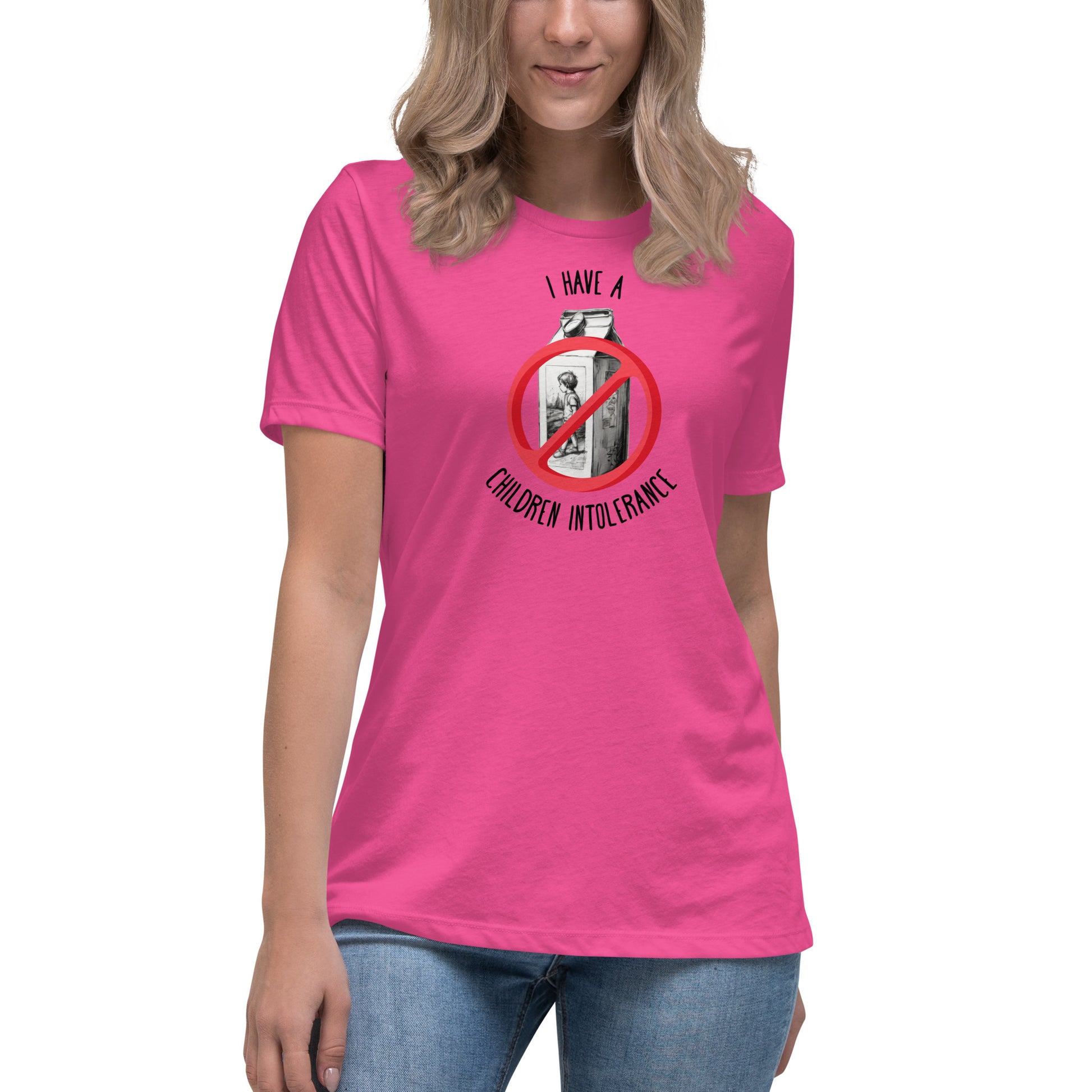 I Have a Children Intolerance Women's Funny T-Shirt